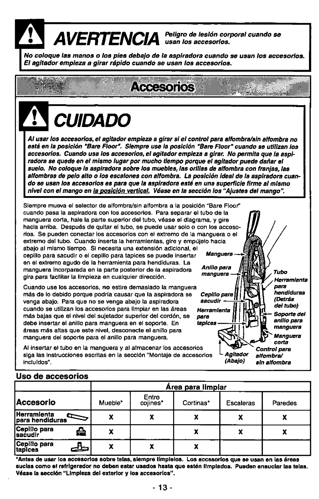 Panasonic MC-V7375 manual 
