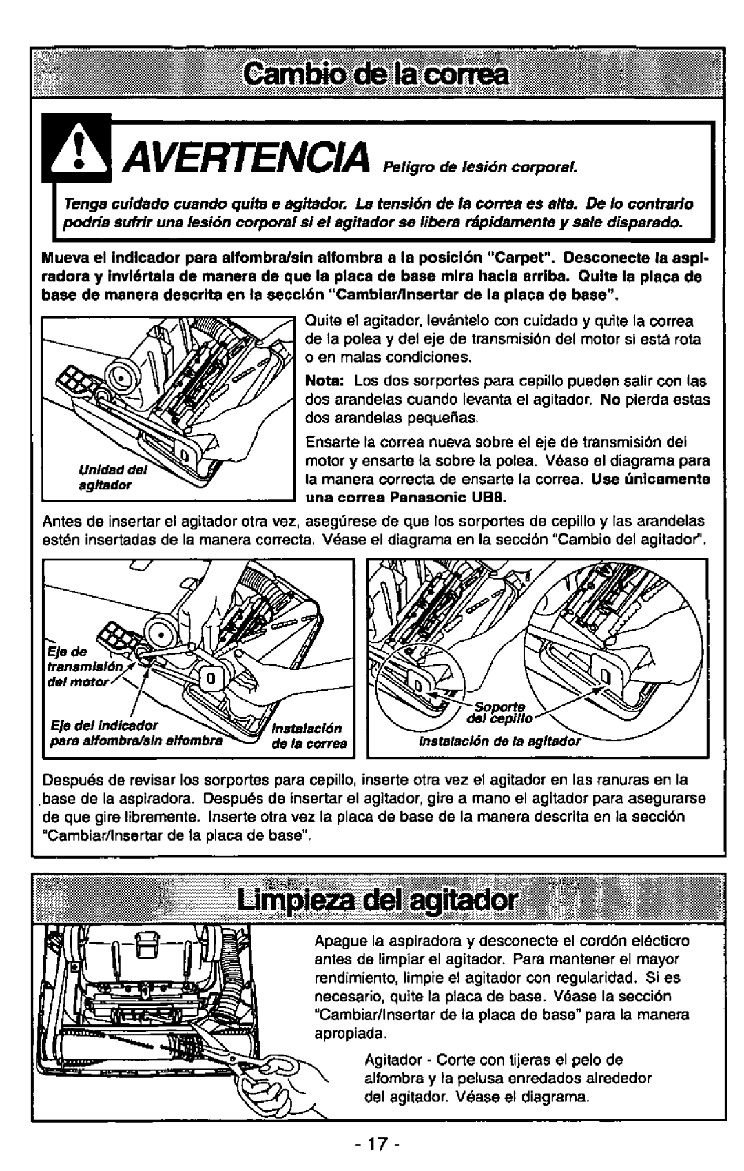 Panasonic MC-V7375 manual 