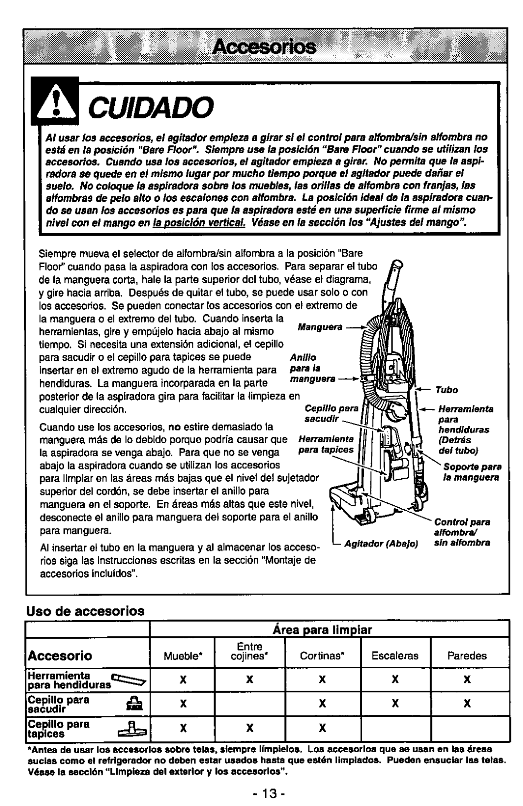 Panasonic MC-V7377 manual 