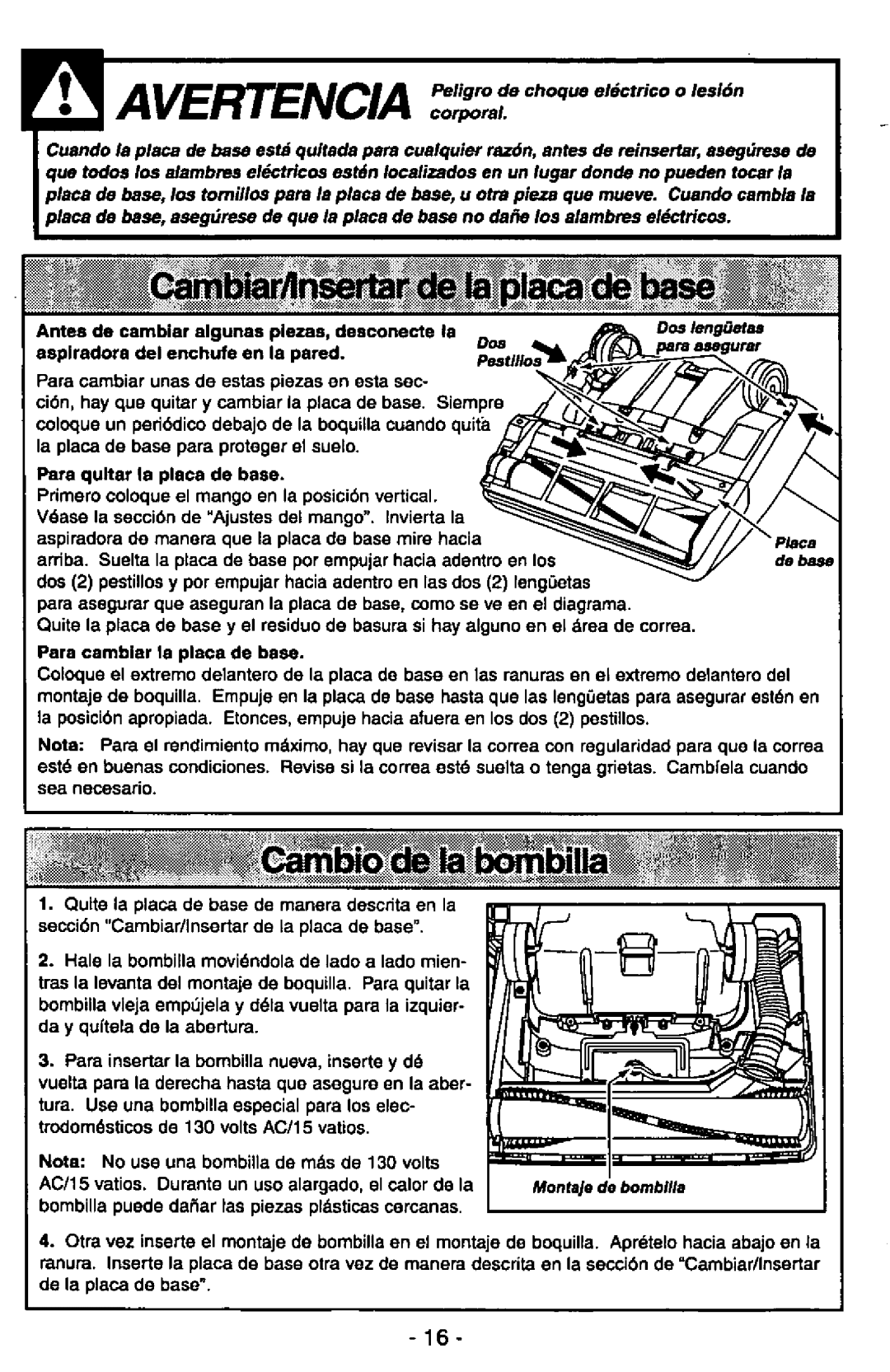 Panasonic MC-V7377 manual 