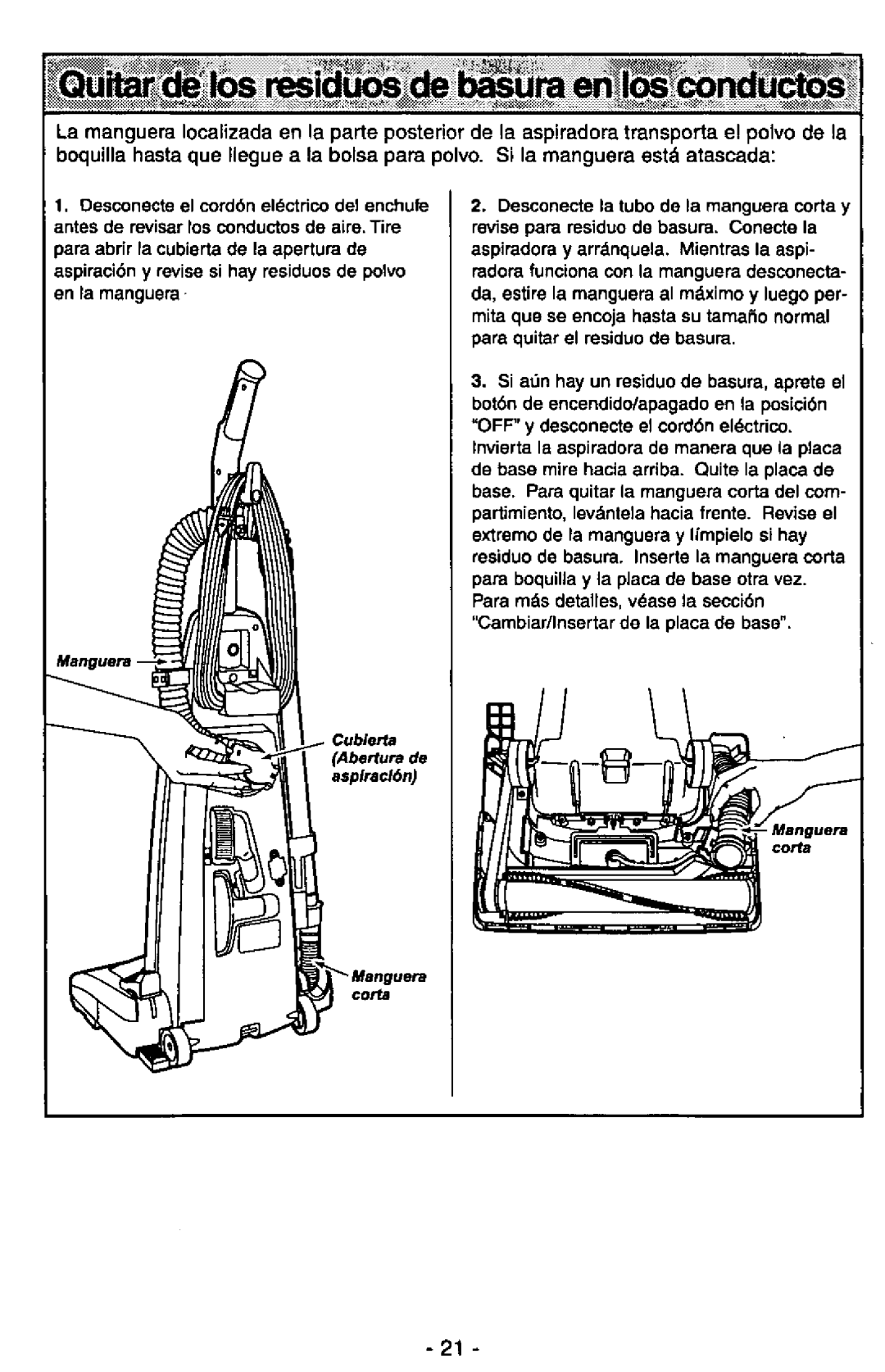 Panasonic MC-V7377 manual 