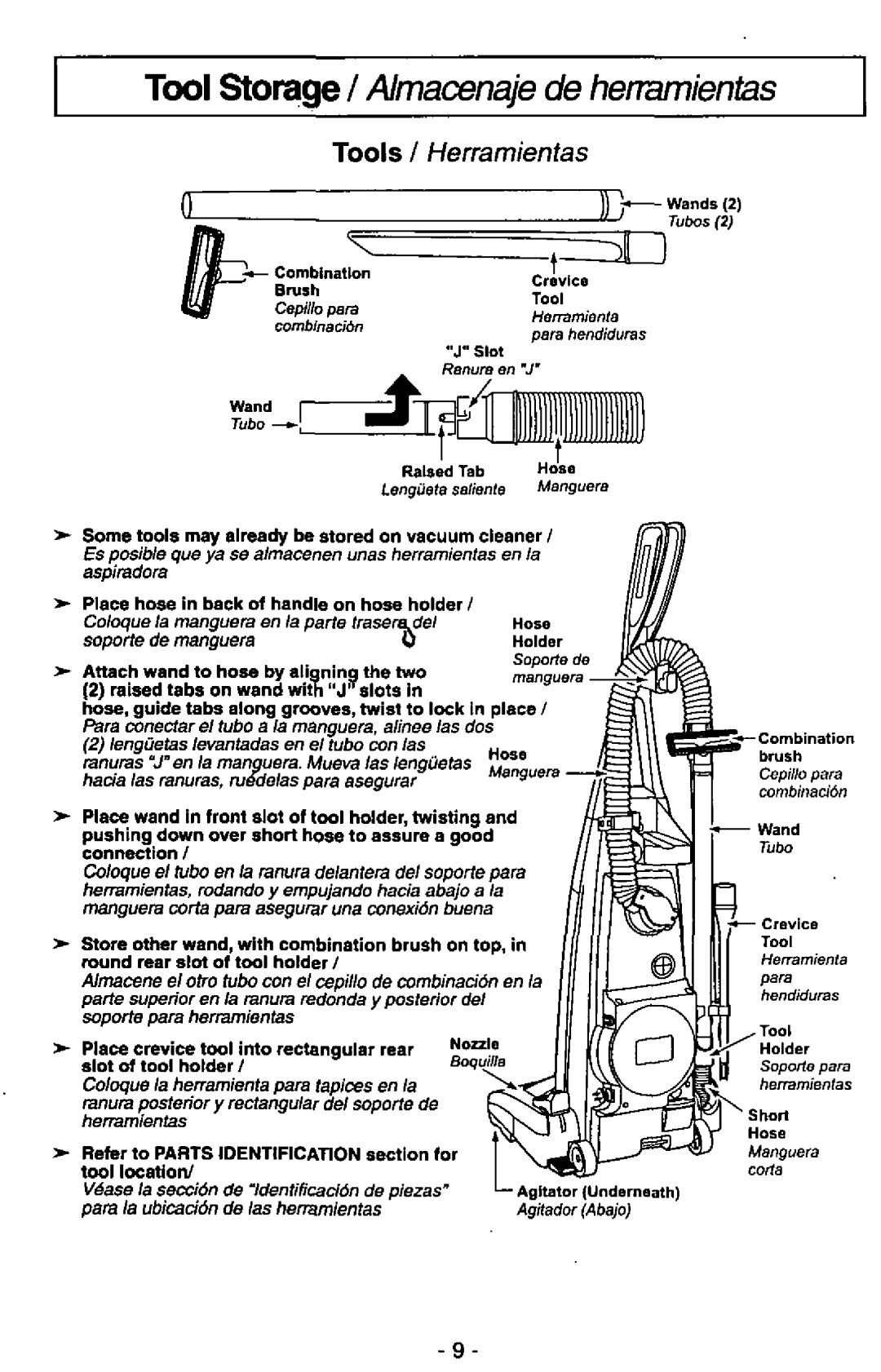 Panasonic MC-V7389 manual 