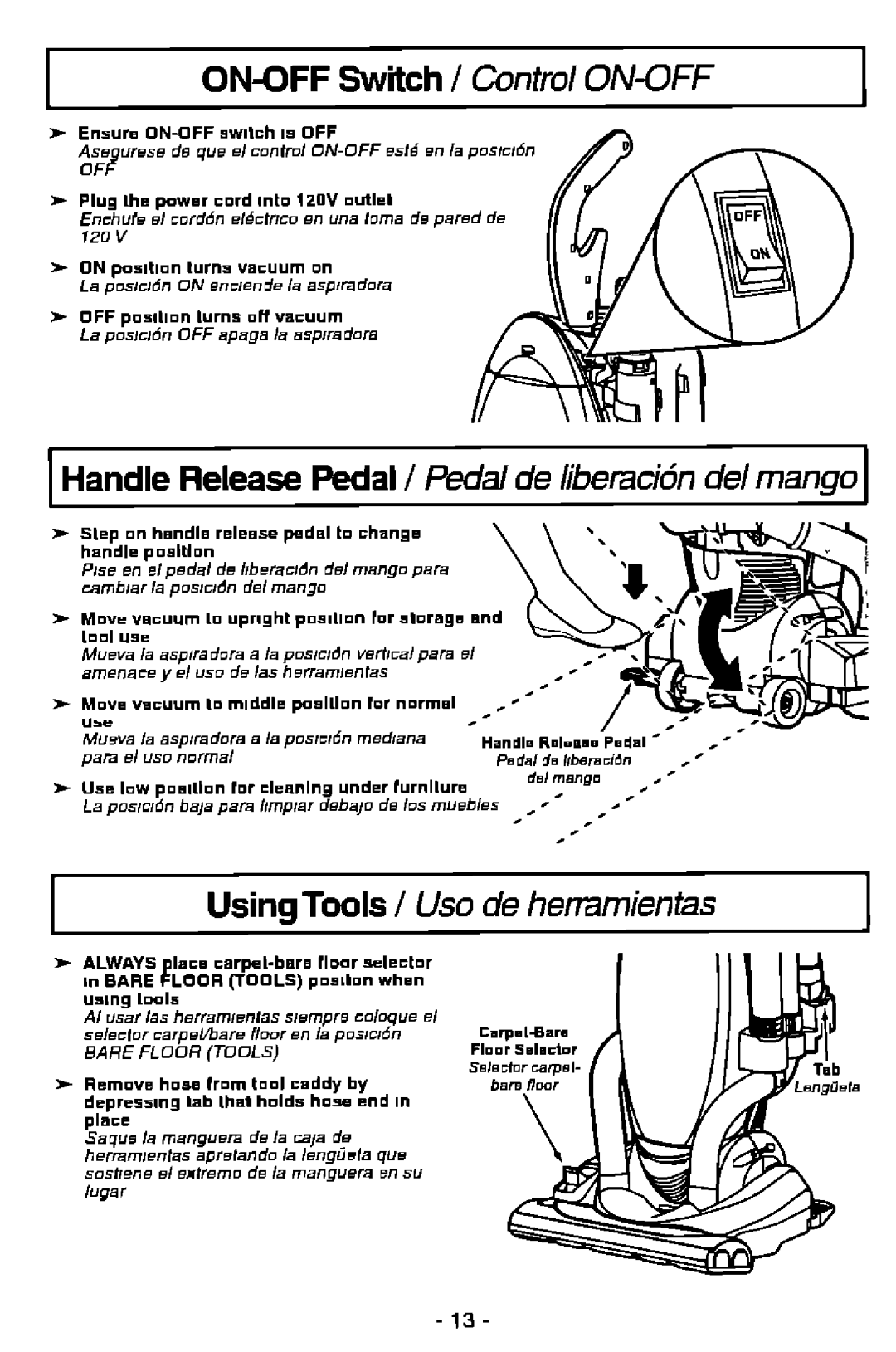 Panasonic MC-V7501 manual 