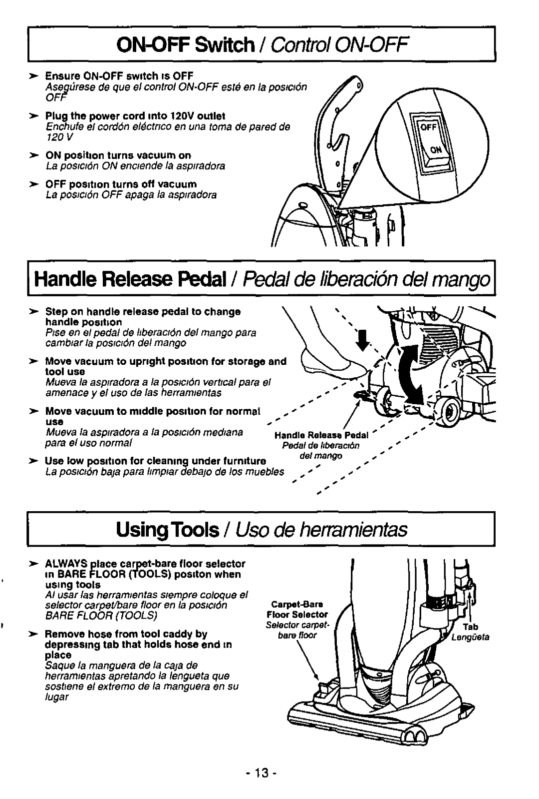 Panasonic MC-V7515 manual 