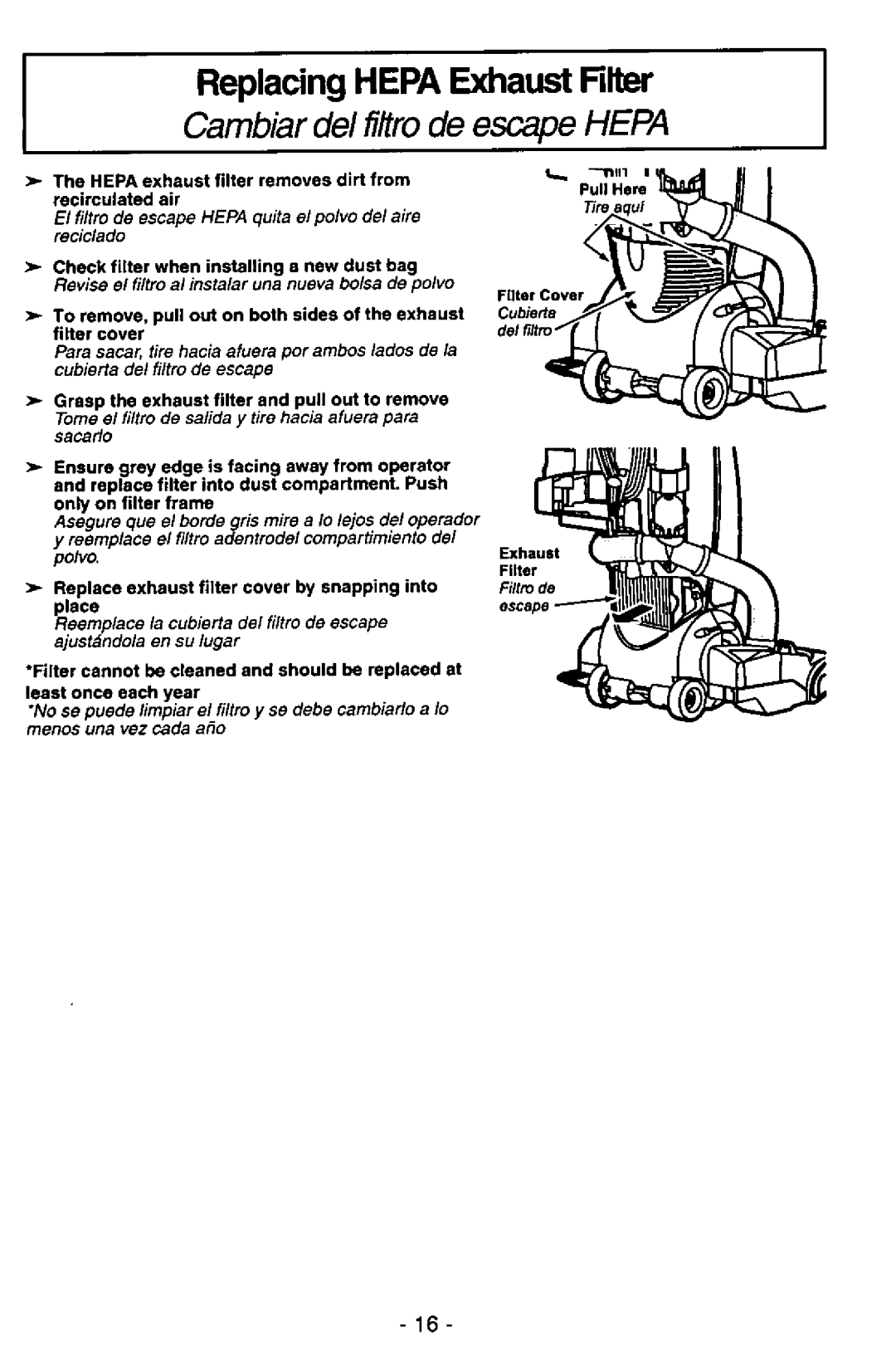 Panasonic MC-V7515 manual 