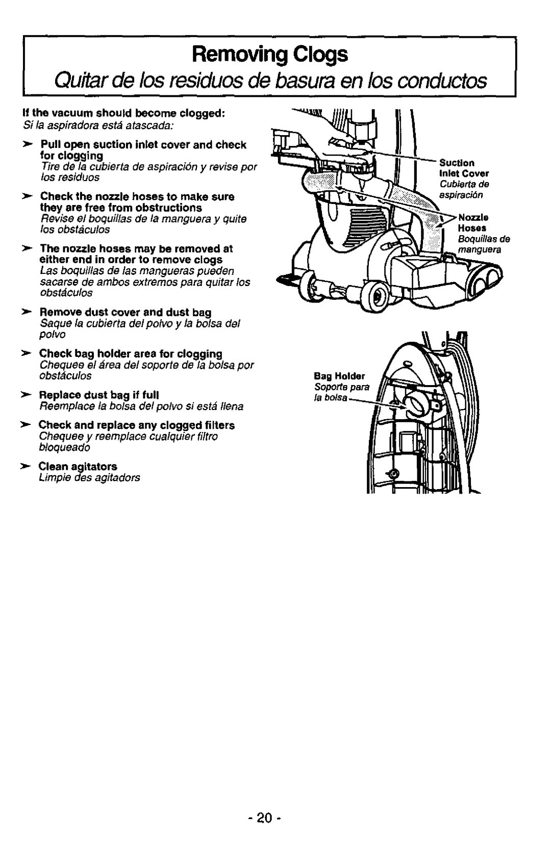 Panasonic MC-V7515 manual 