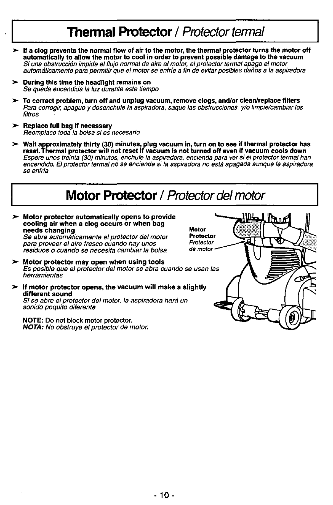 Panasonic MC-V7521 manual 