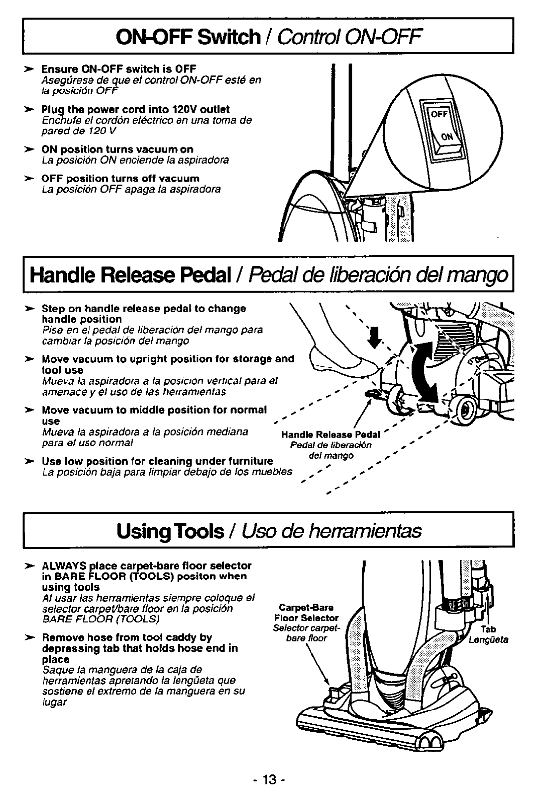 Panasonic MC-V7521 manual 