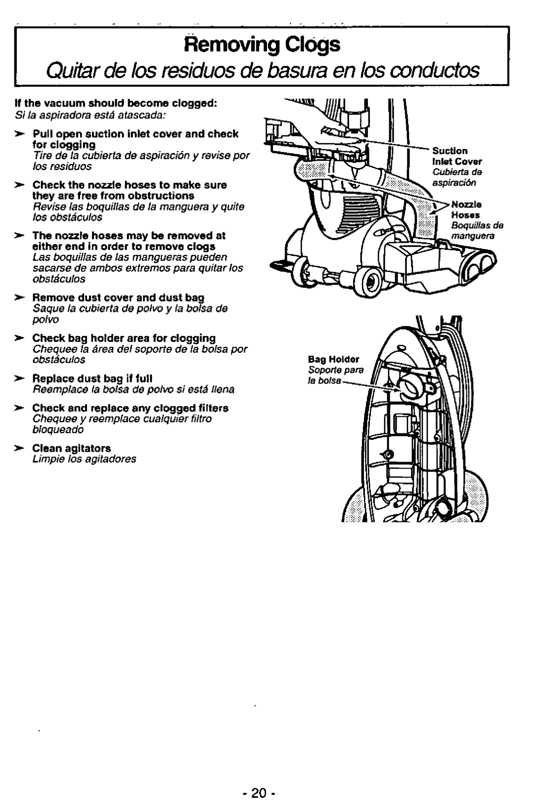 Panasonic MC-V7521 manual 