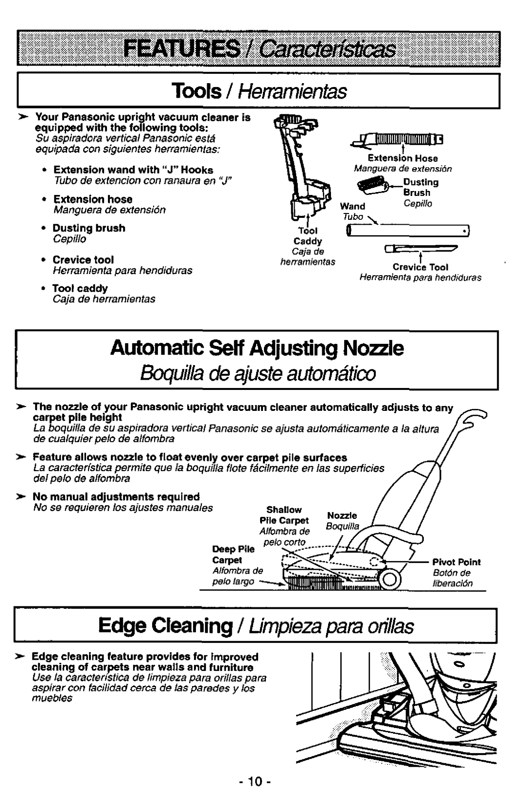 Panasonic MC-V7571 manual 