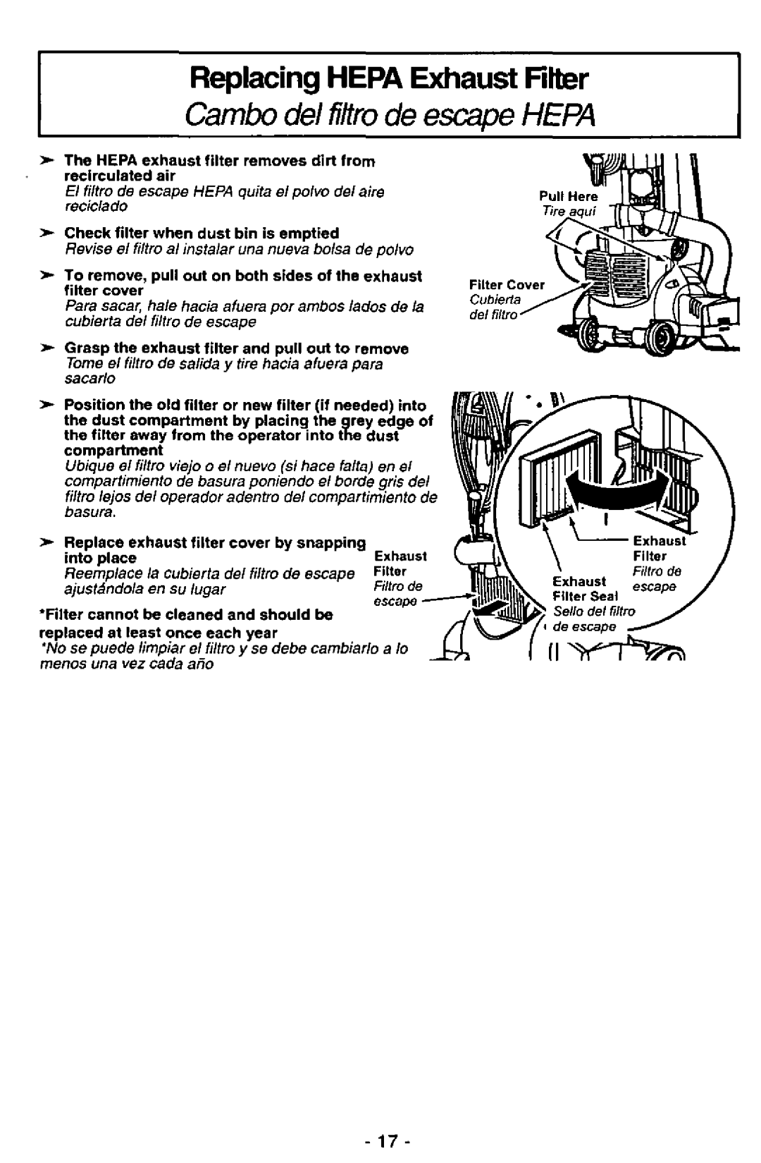 Panasonic MC-V7571 manual 