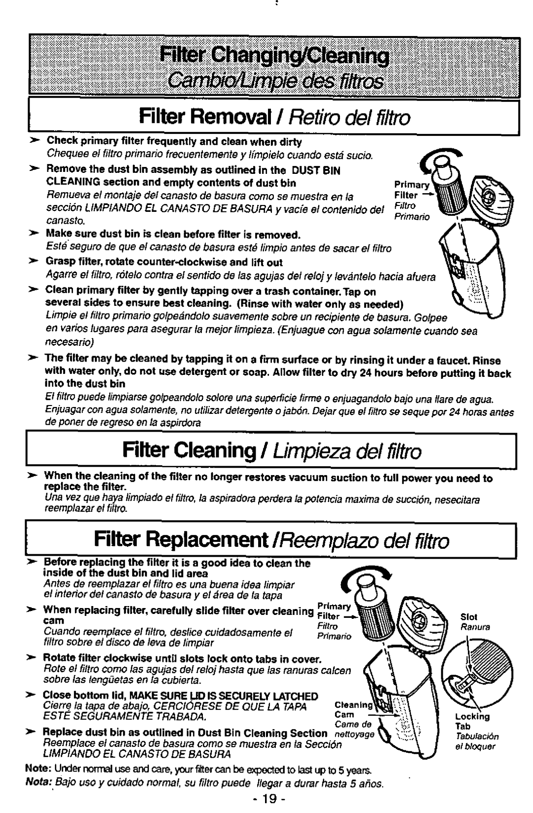 Panasonic MC-V7571 manual 