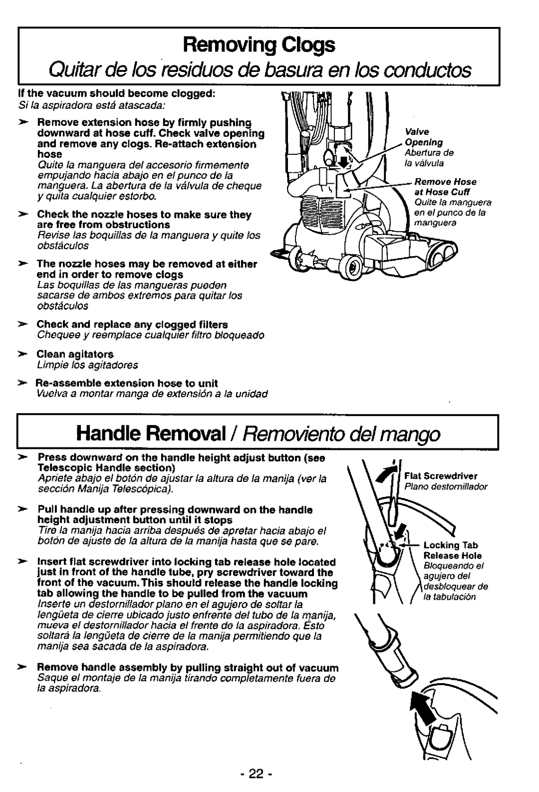 Panasonic MC-V7581 manual 