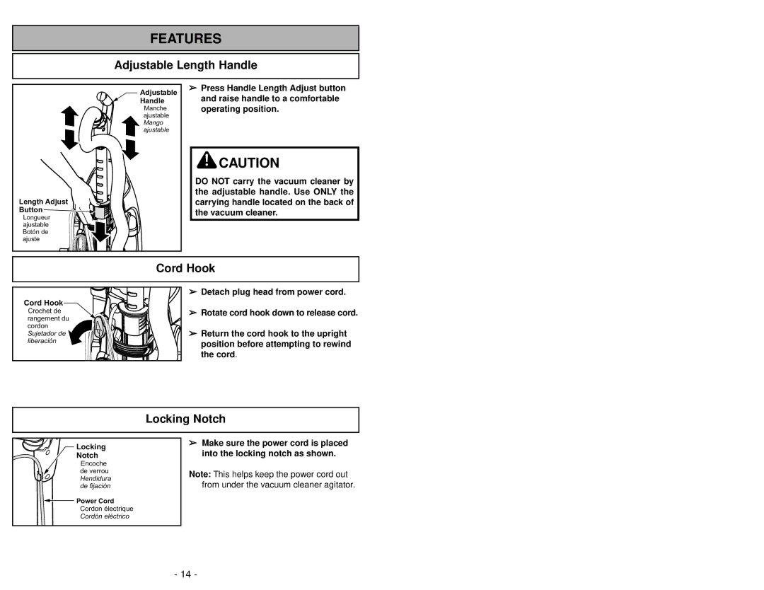 Panasonic MC-V7710 operating instructions Remplacement de l’ampoule De la lampe, Cambio de la bombilla 