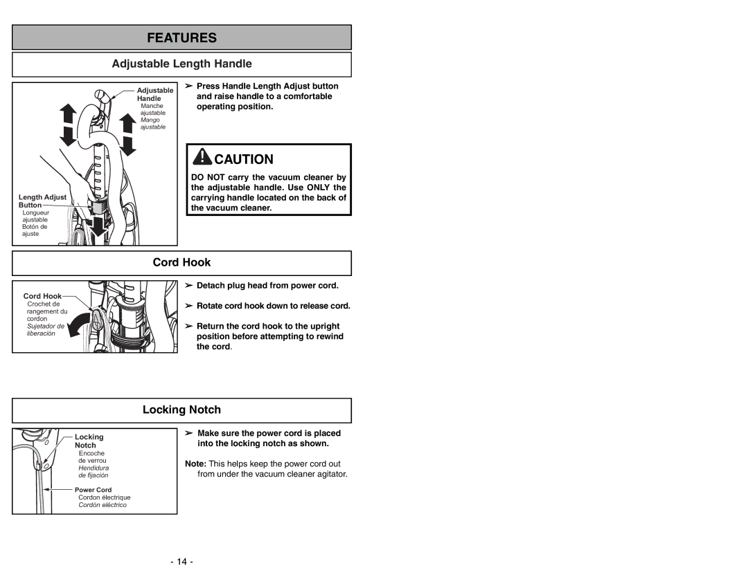 Panasonic MC-V7722 operating instructions Remplacement de l’ampoule De la lampe, Cambio de la bombilla 