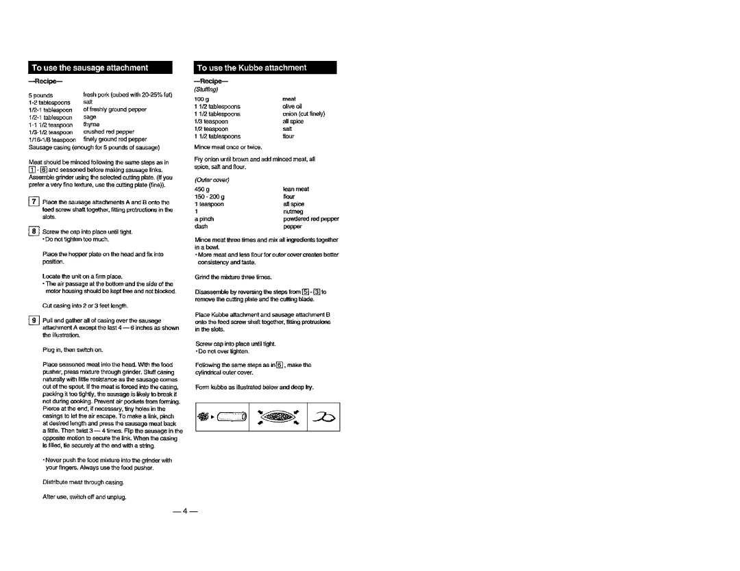 Panasonic MKG20NRW manual 