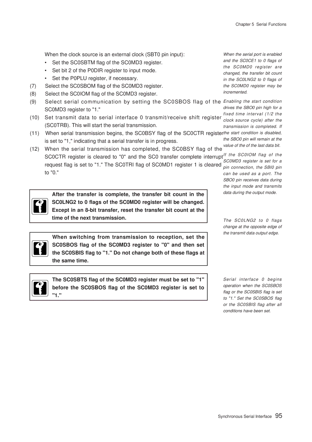 Panasonic MN101C00 user manual Serial Functions 