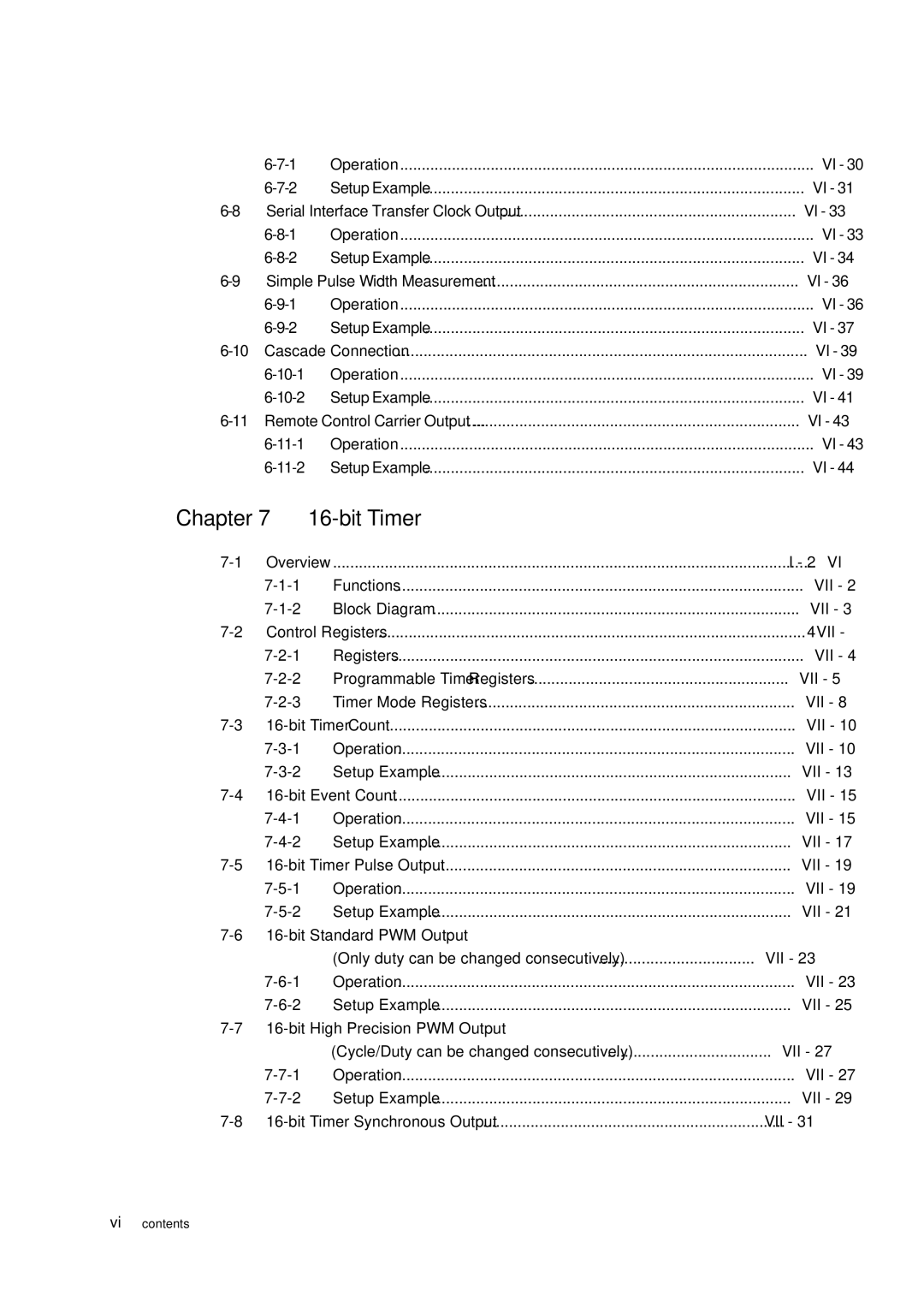 Panasonic MN101C77C, F77G user manual Chapter Bit Timer 