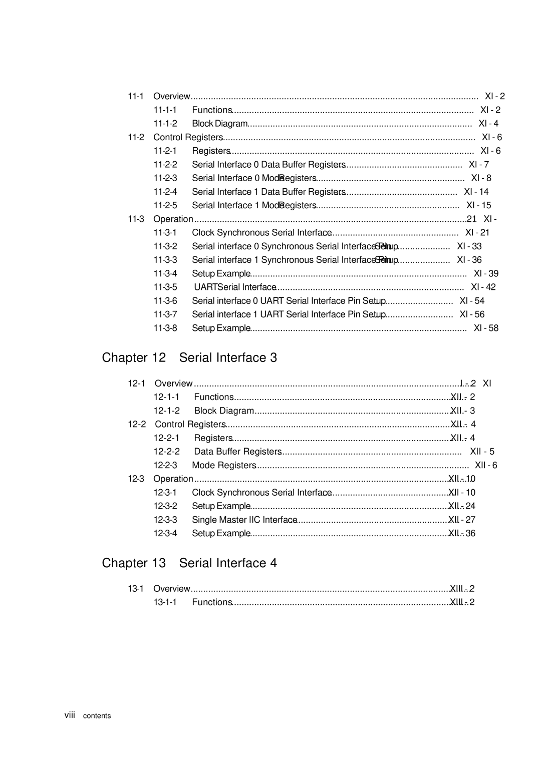 Panasonic MN101C77C, F77G user manual Serial Interface 