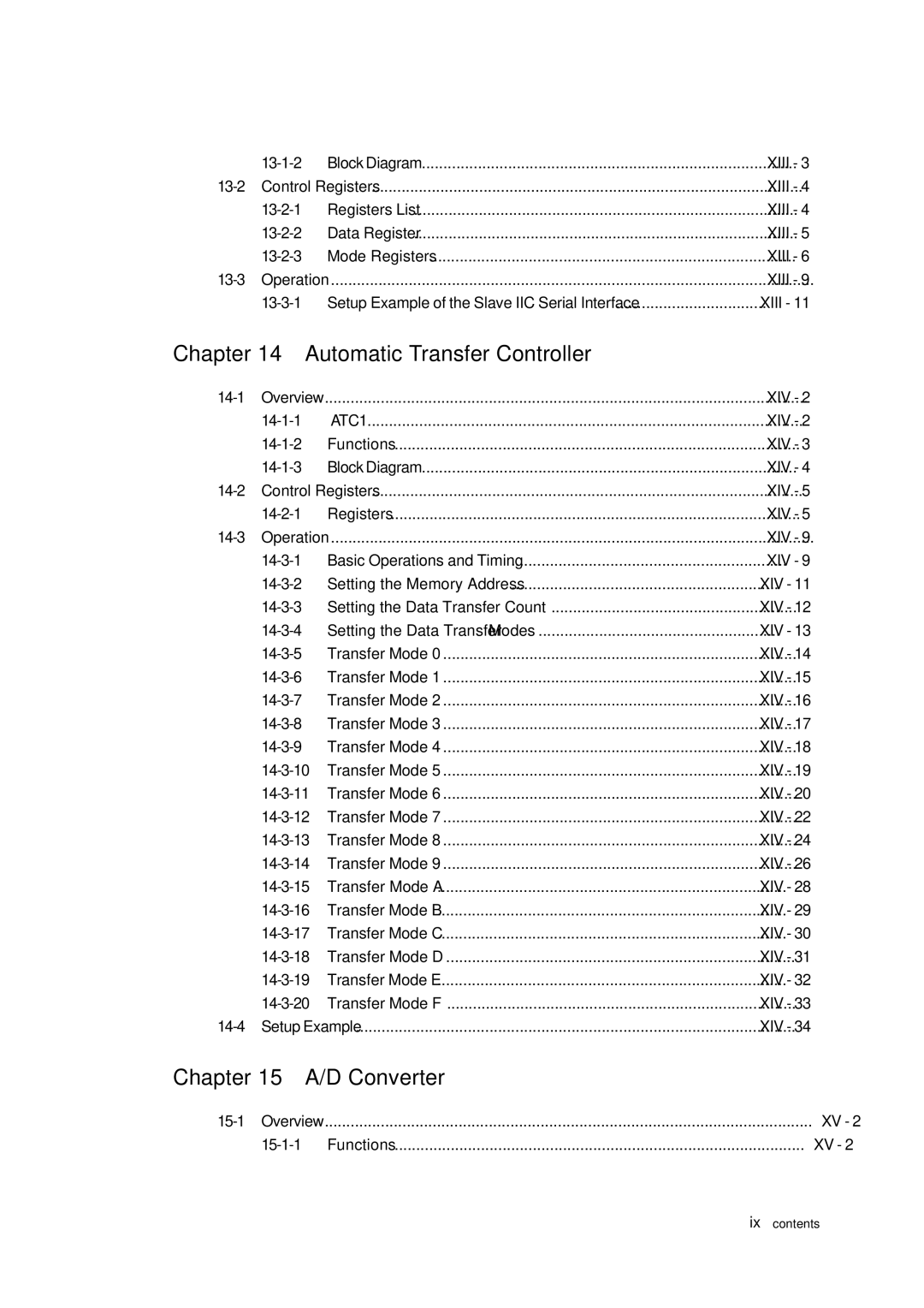 Panasonic F77G, MN101C77C user manual Automatic Transfer Controller 