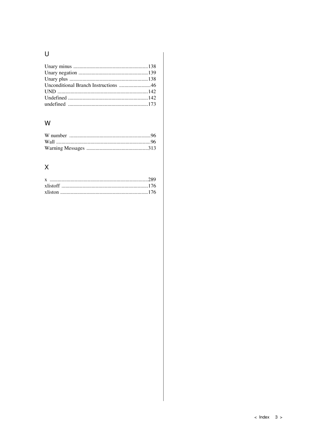 Panasonic MN1030 user manual Undefined 142 173 Number Wall 313 289 Xlistoff 176 Xliston 