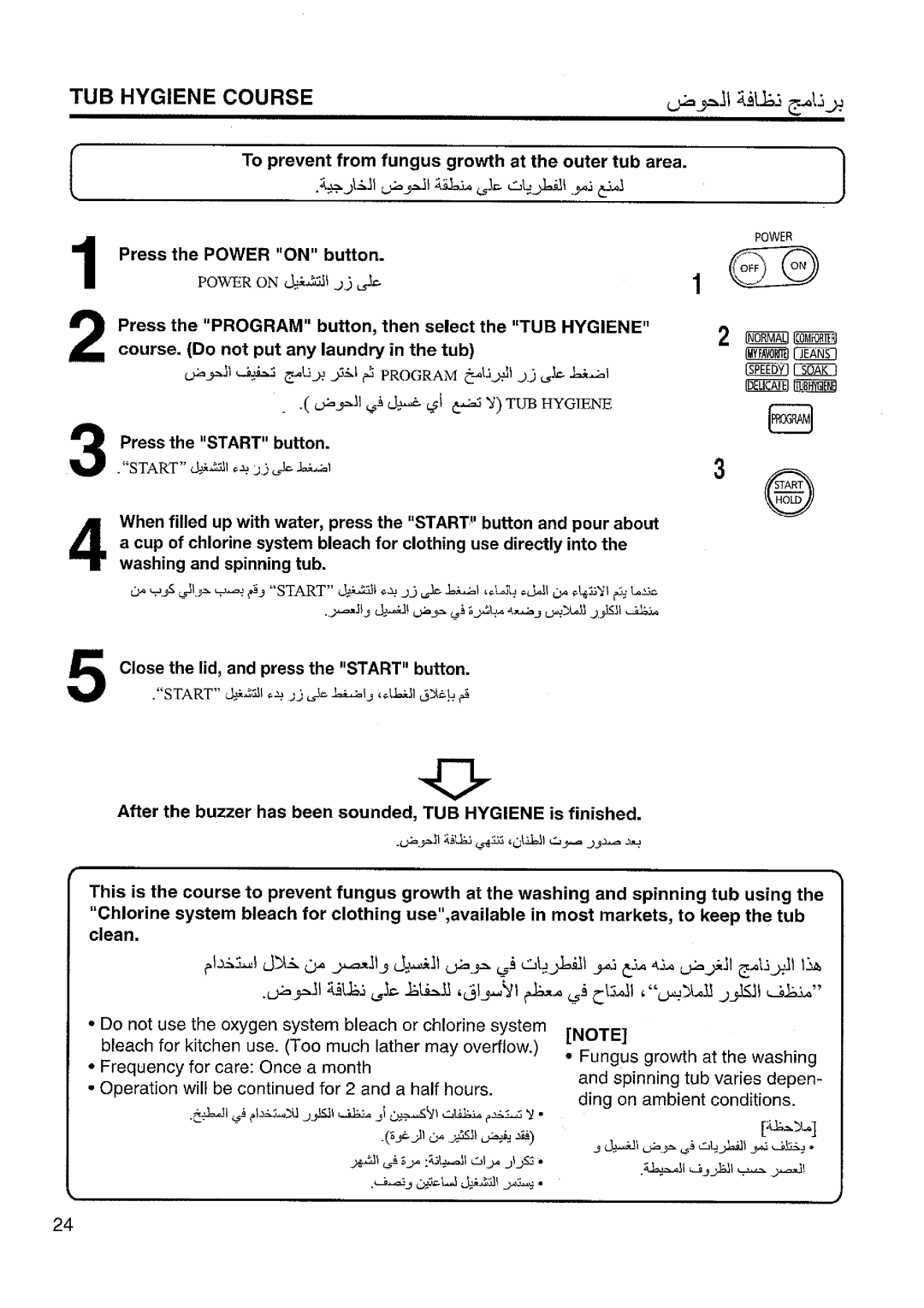 Panasonic NA-F120T1 manual 