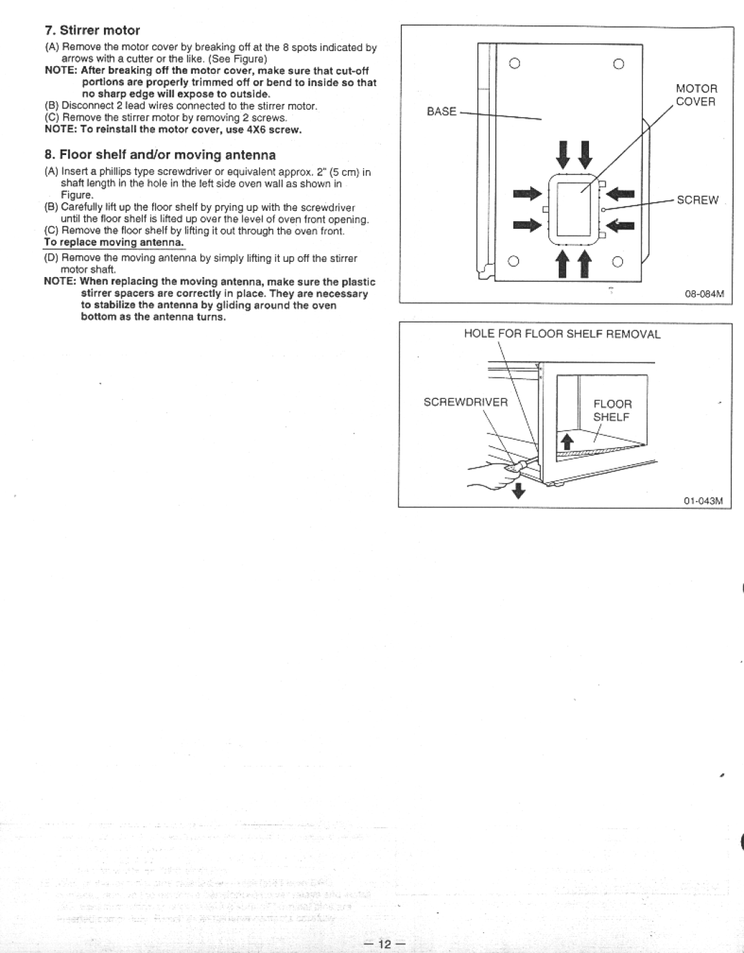 Panasonic NE-1037 manual 