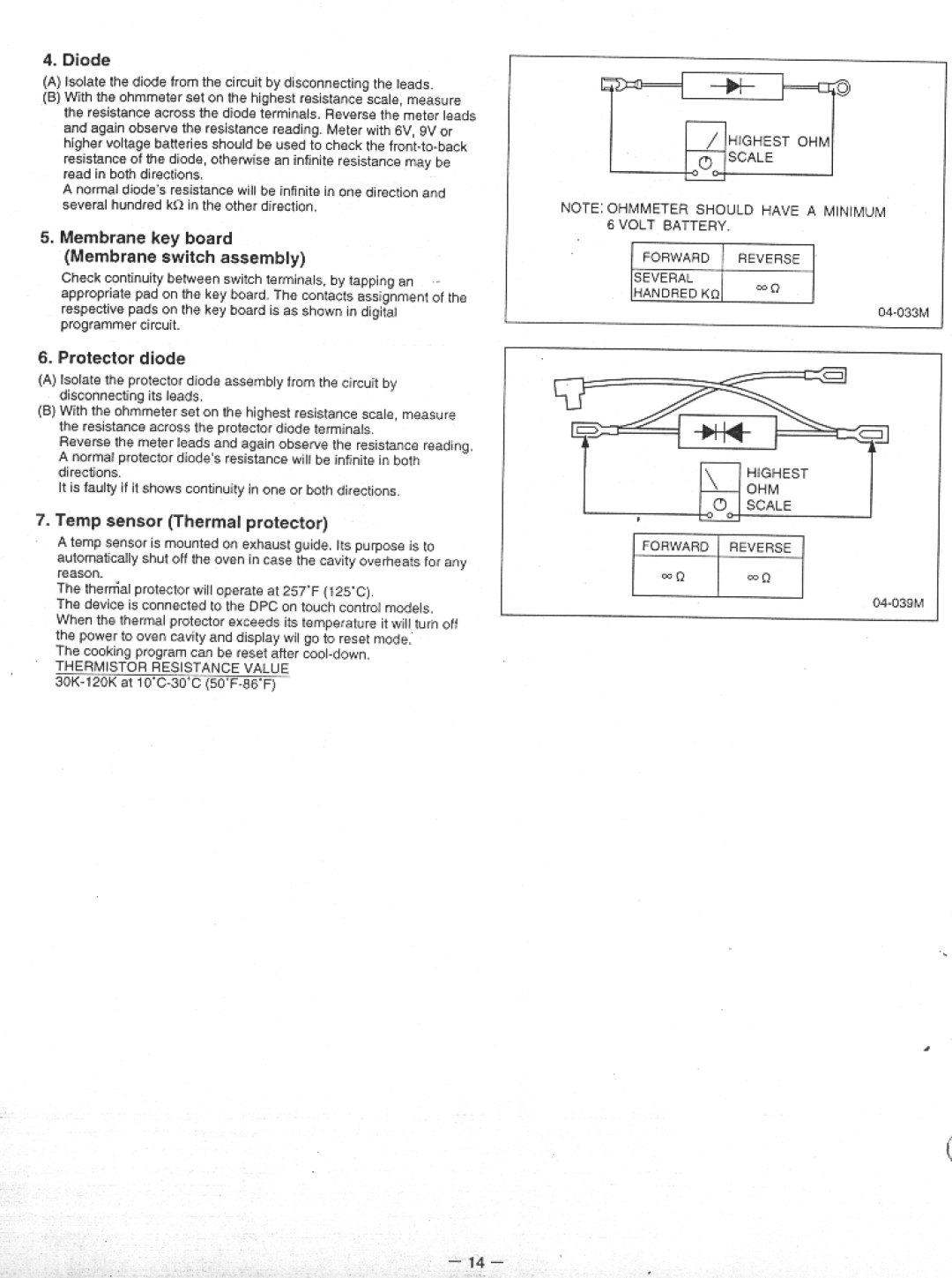 Panasonic NE-1037 manual 