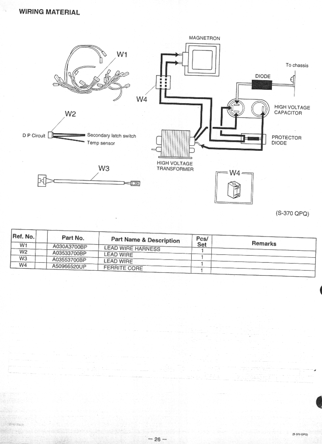 Panasonic NE-1037 manual 