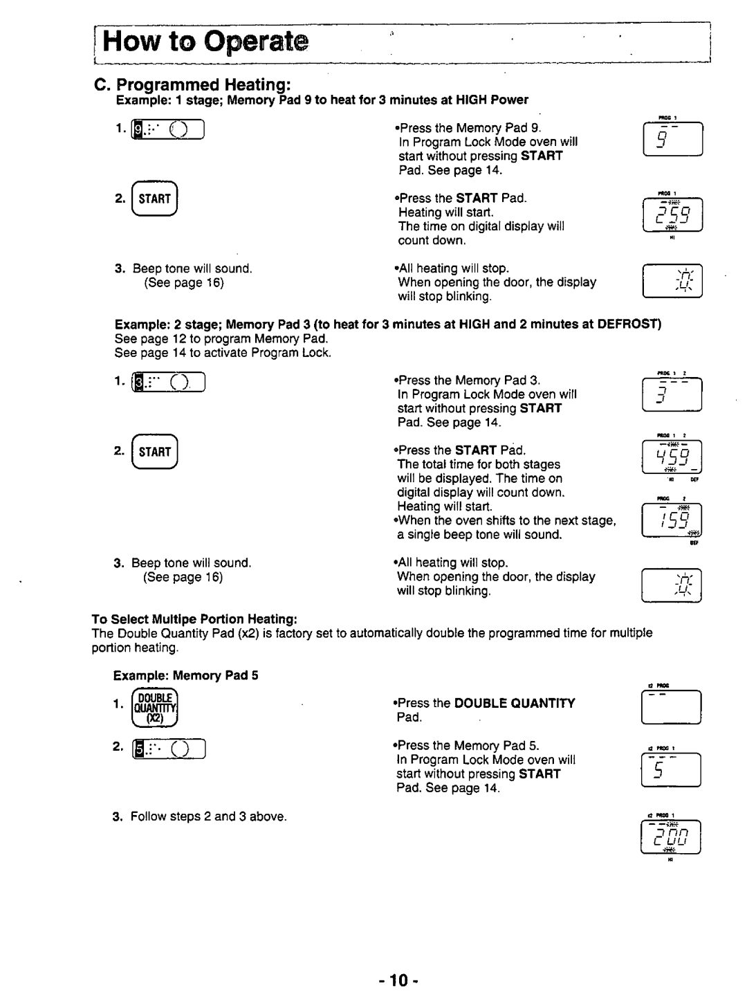 Panasonic NE-1056 manual 