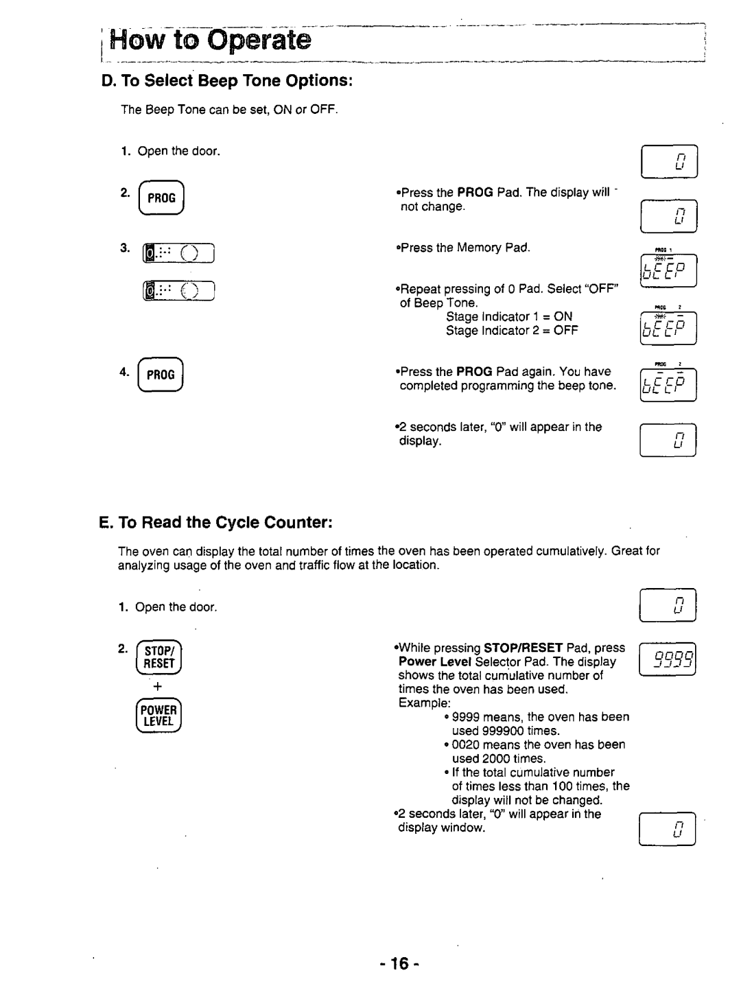 Panasonic NE-1056 manual 