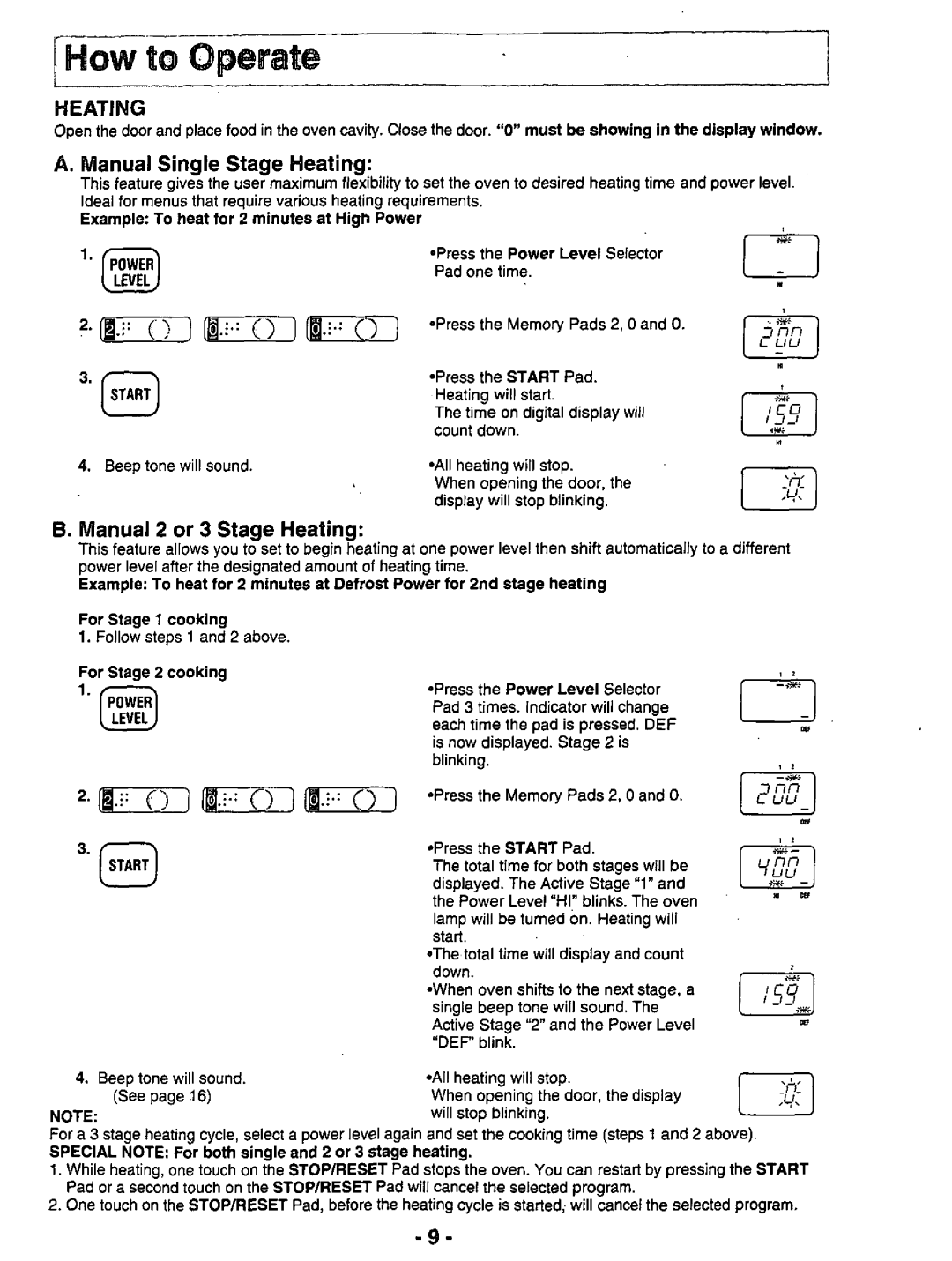 Panasonic NE-1056 manual 