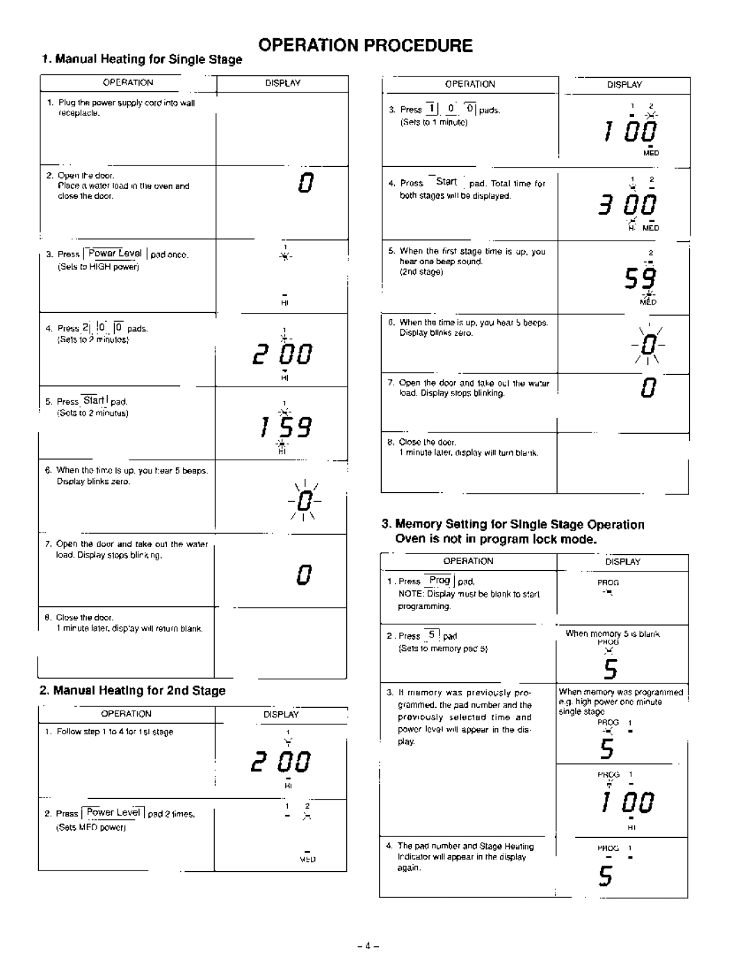 Panasonic NE-1056C manual 