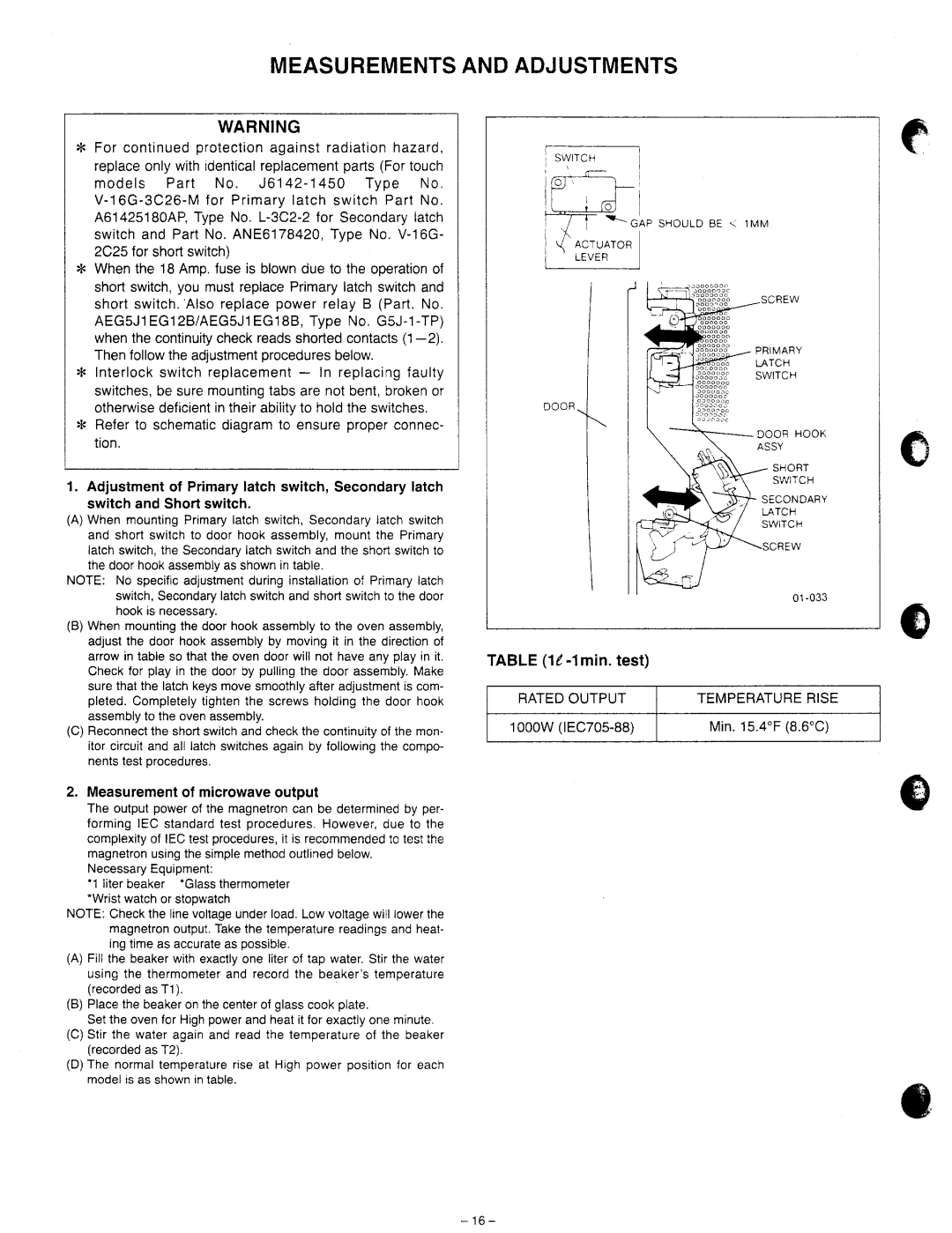 Panasonic NE-1056TC manual 