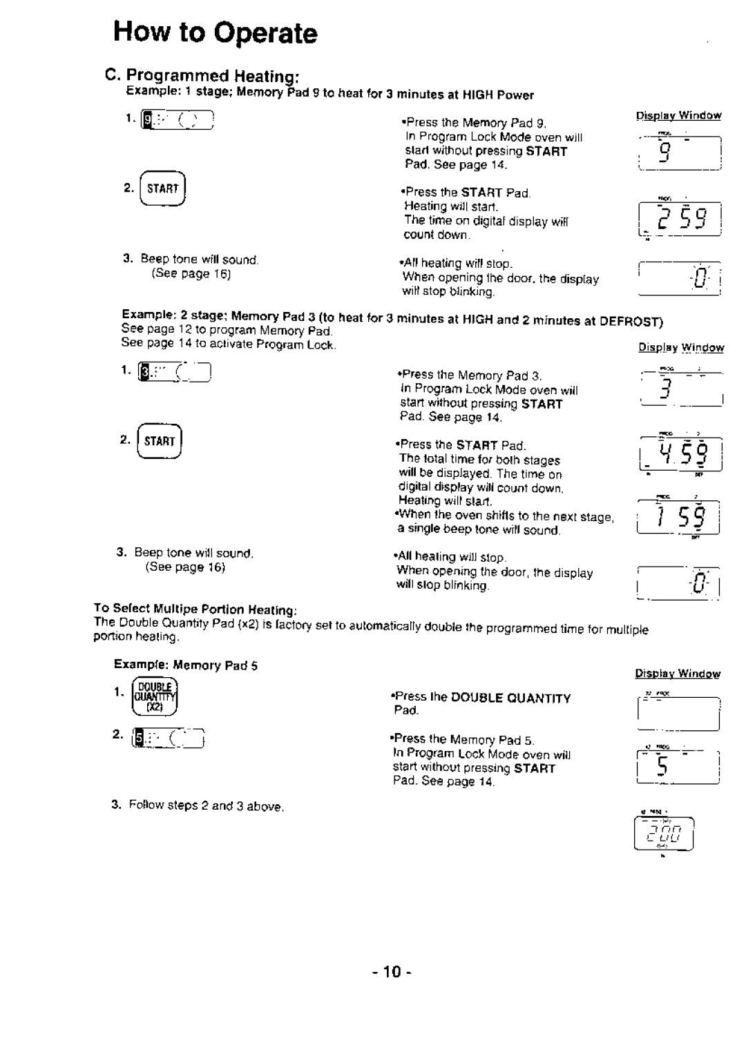 Panasonic NE-1064 manual EjT-l, F6ouBLE 