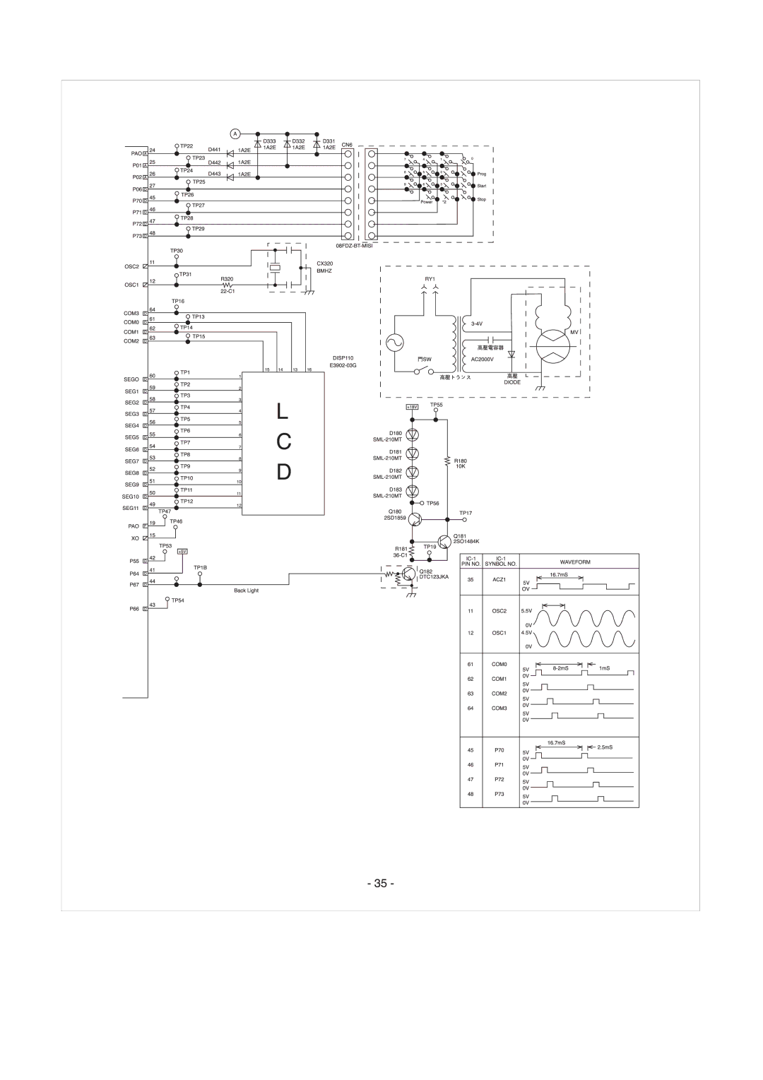 Panasonic NE-1064TC, NE-1054TC, NE-1024TC manual 