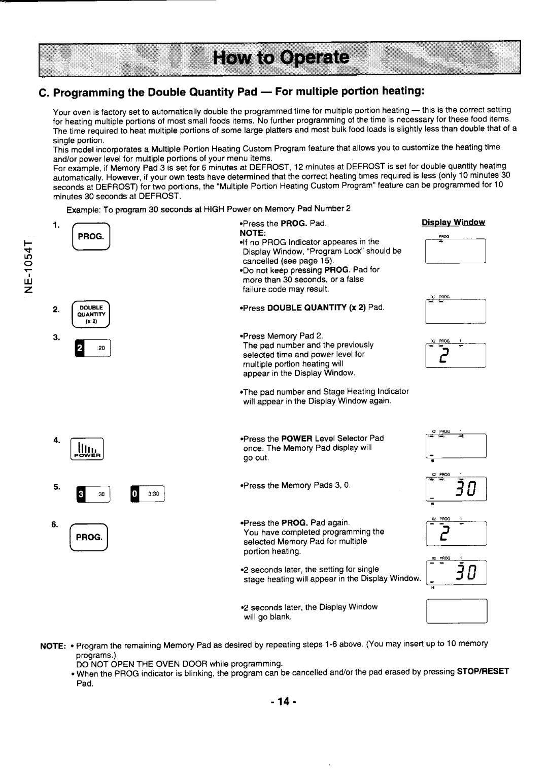 Panasonic NE-l0547, NE-l0247 manual PBoG.I, Disolavwindow 