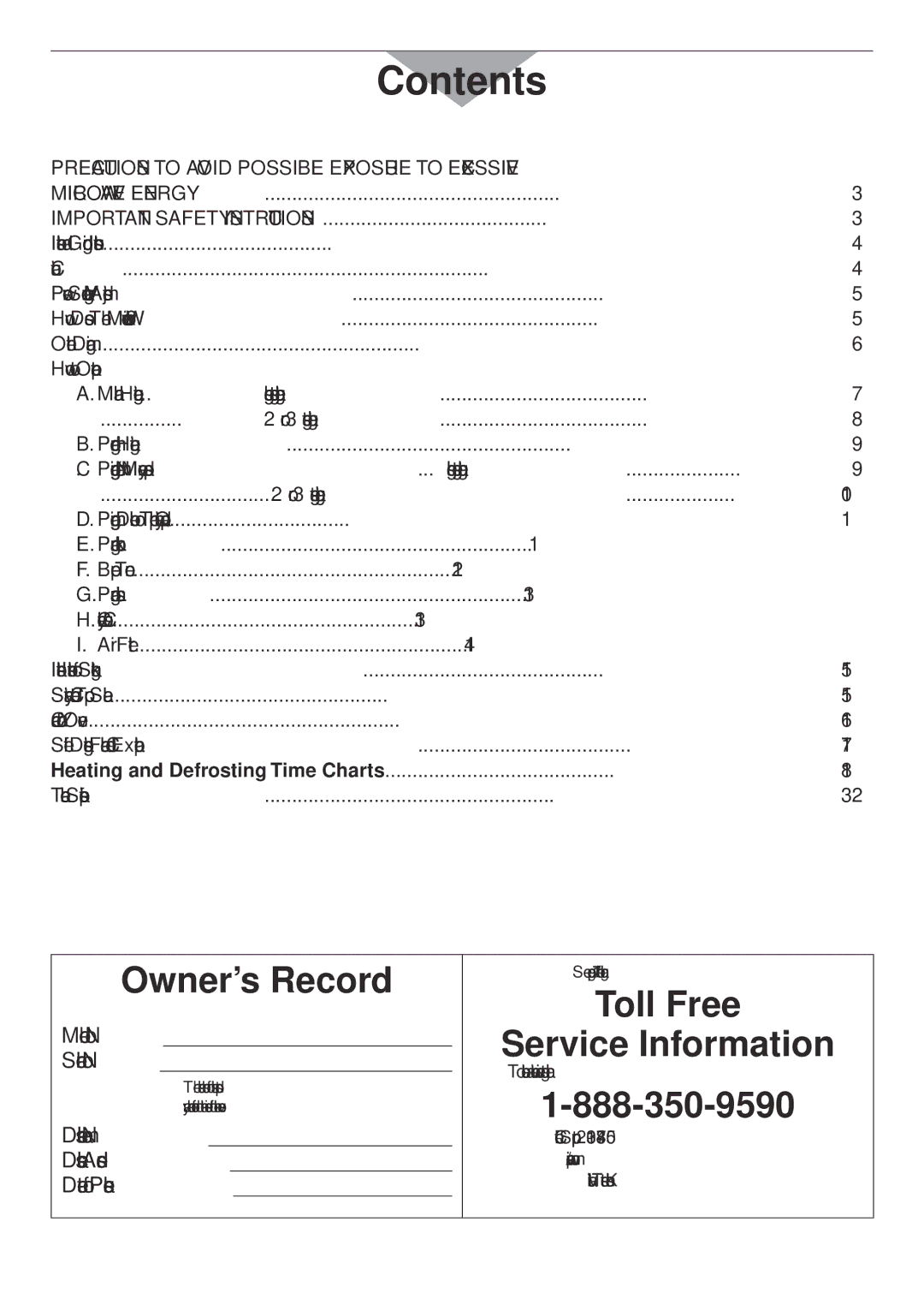 Panasonic NE1258R, NE2157R, NE1757R, NE1257R operating instructions Contents 