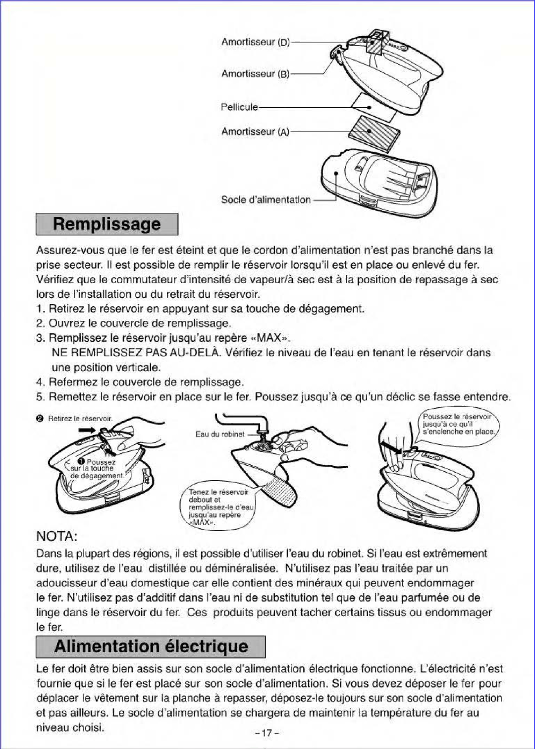 Panasonic NI-L70SR manual 