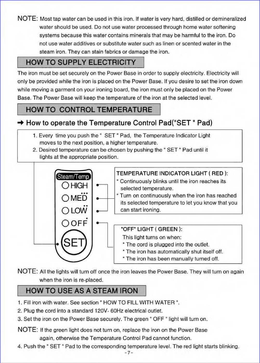 Panasonic NI-L70SR manual 