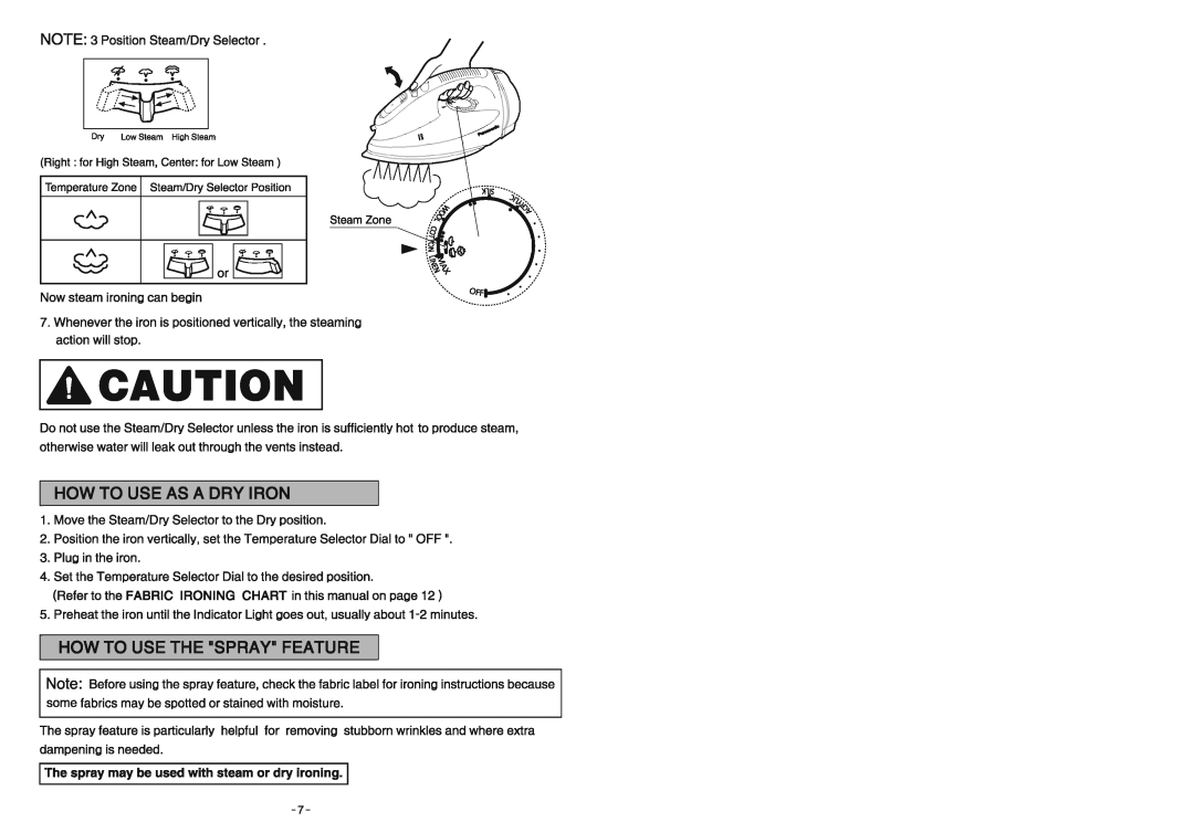 Panasonic NI-S200TS, NI-S650TR, NI-S655TR, NI-S300TR manual 