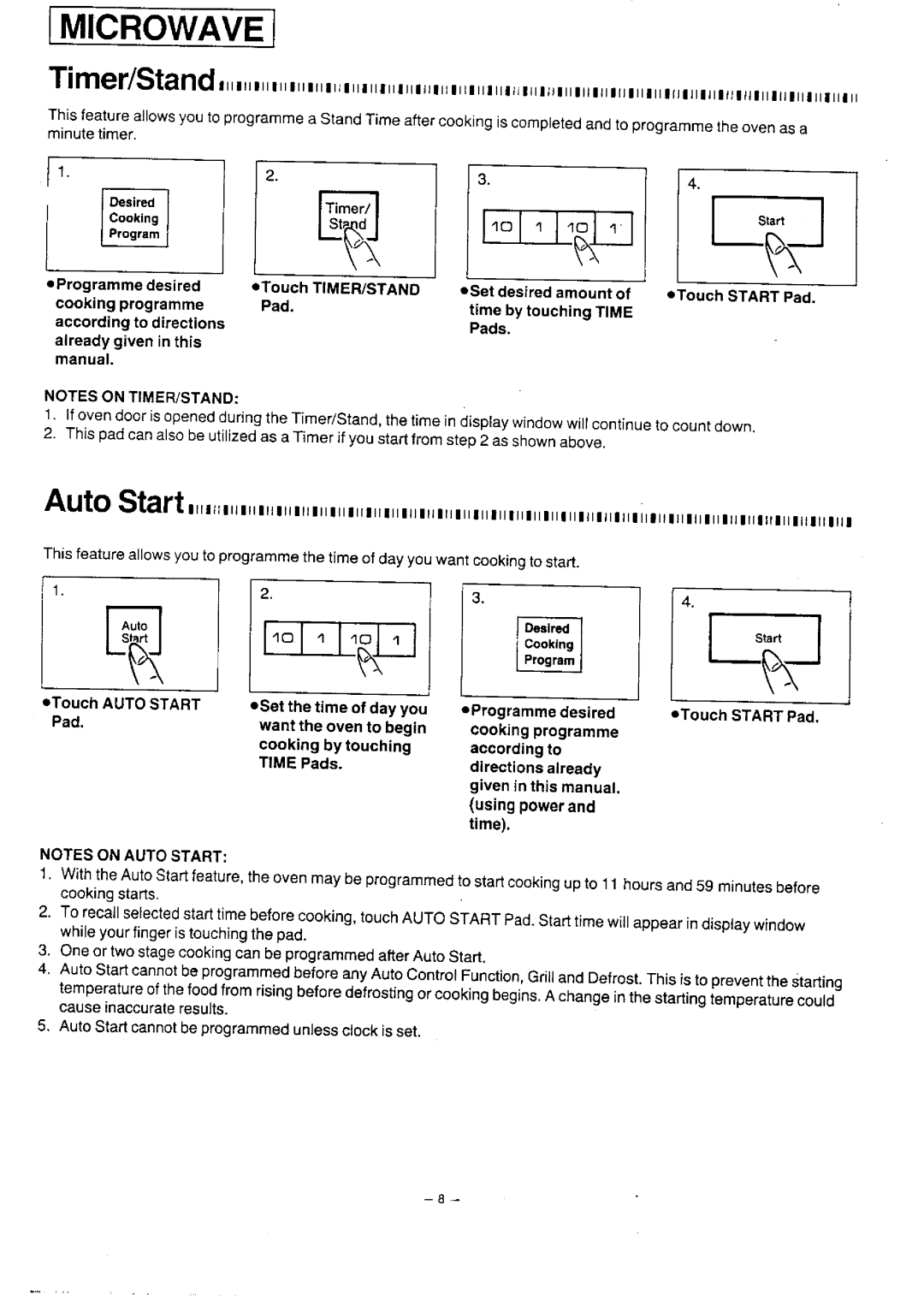 Panasonic NN-9807 manual 