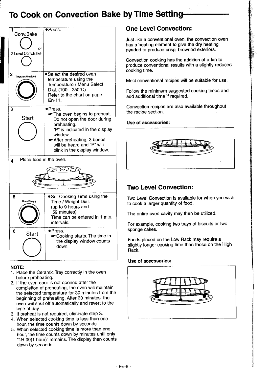 Panasonic NN-C2003S, NN-C2002W manual 