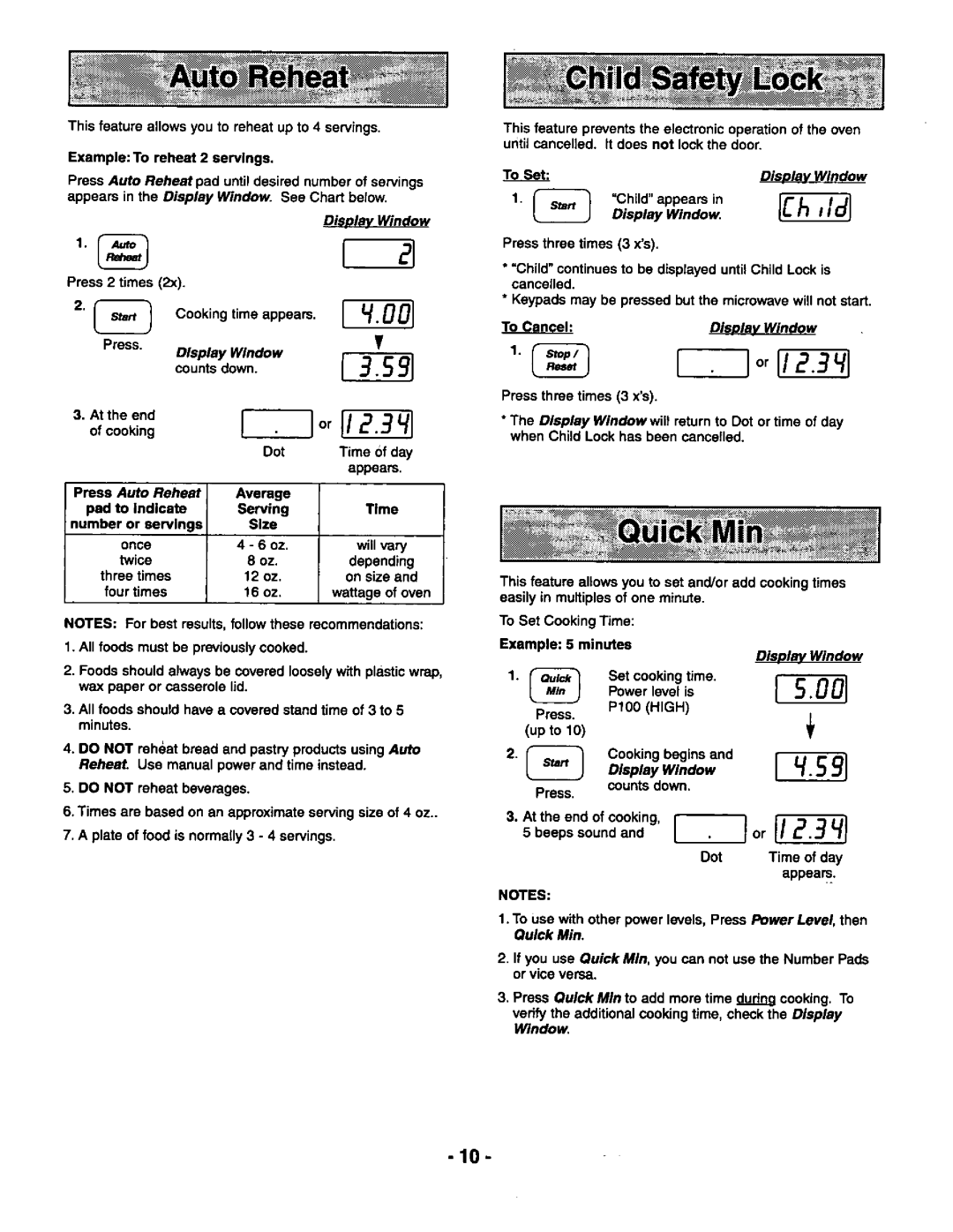 Panasonic NN-L839 manual 