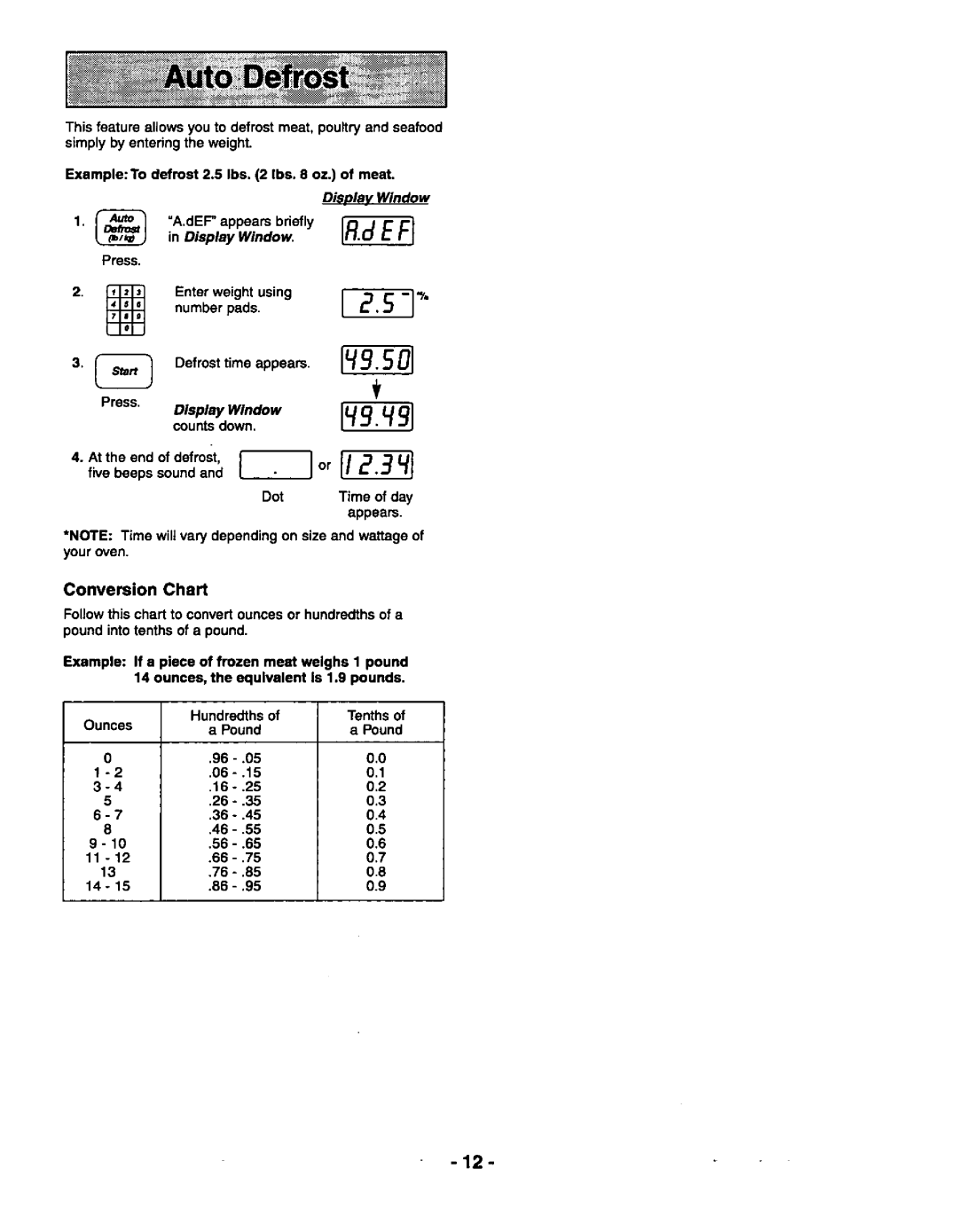 Panasonic NN-L839 manual 