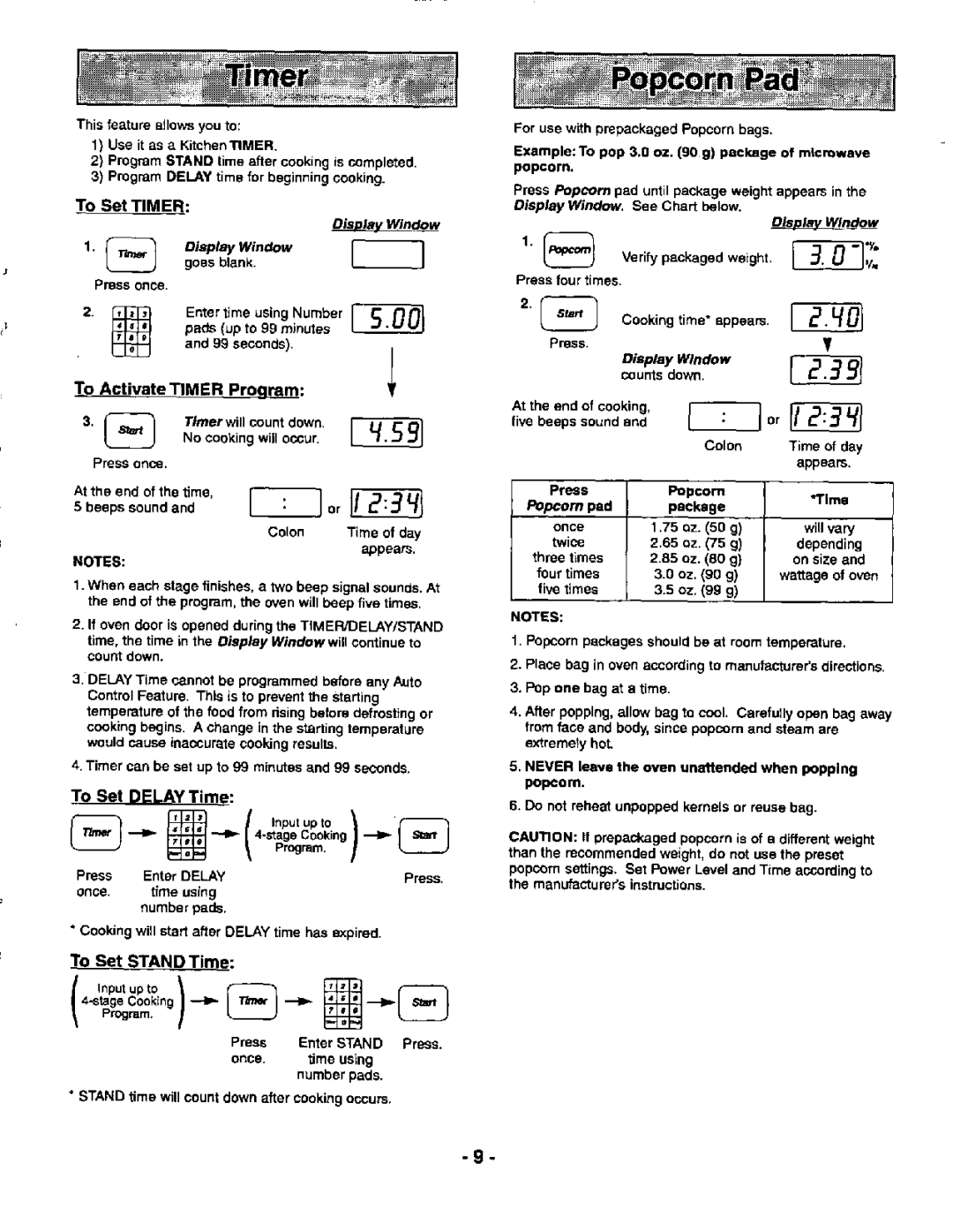 Panasonic NN-L939 manual 