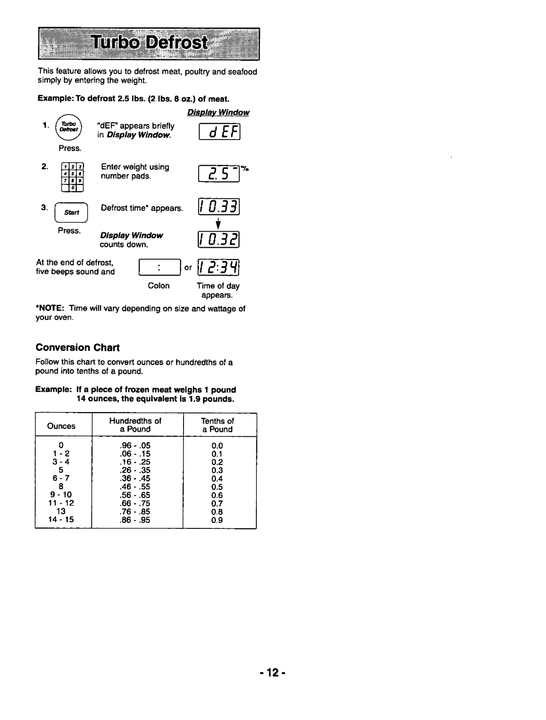 Panasonic NN-L939 manual 