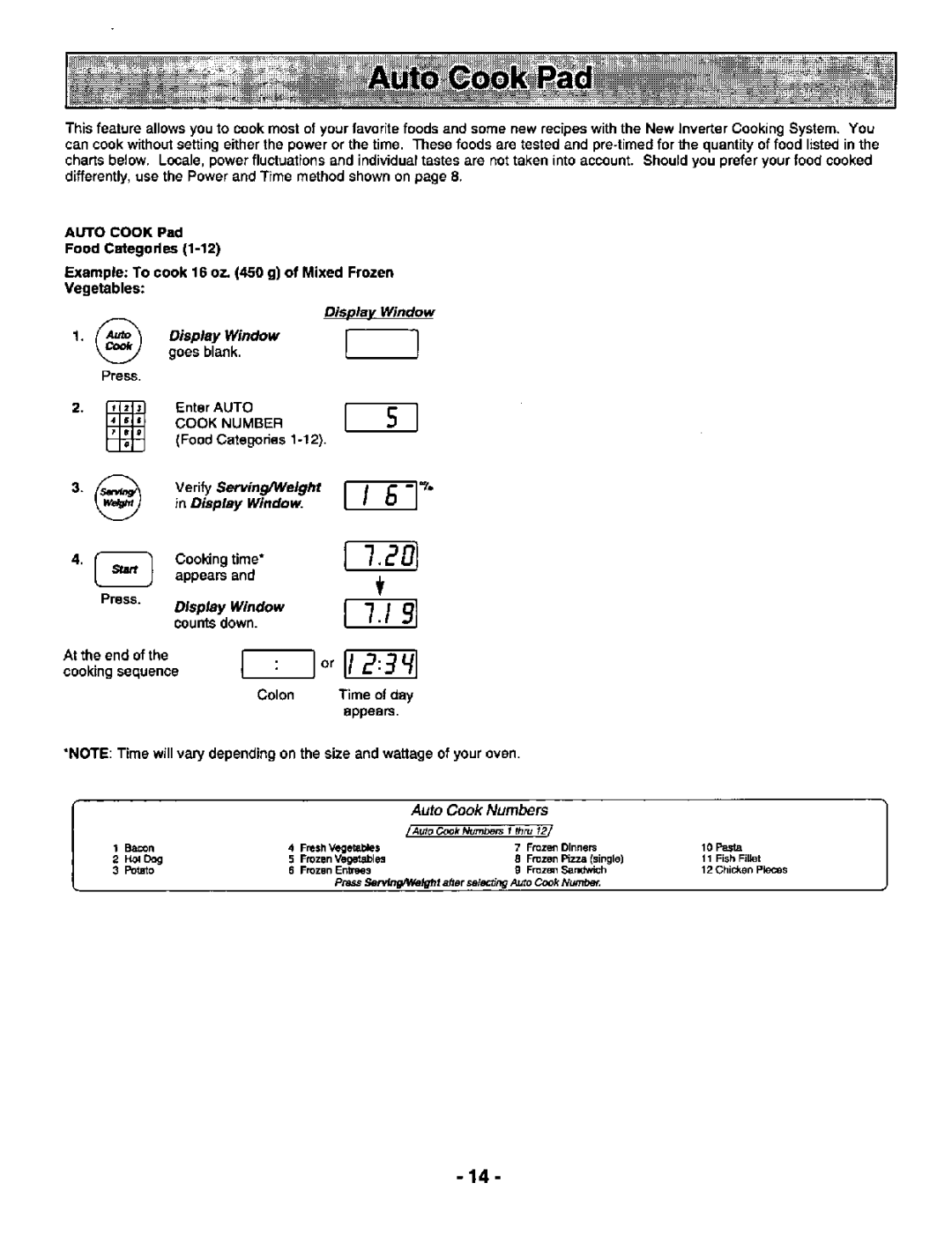 Panasonic NN-L939 manual 