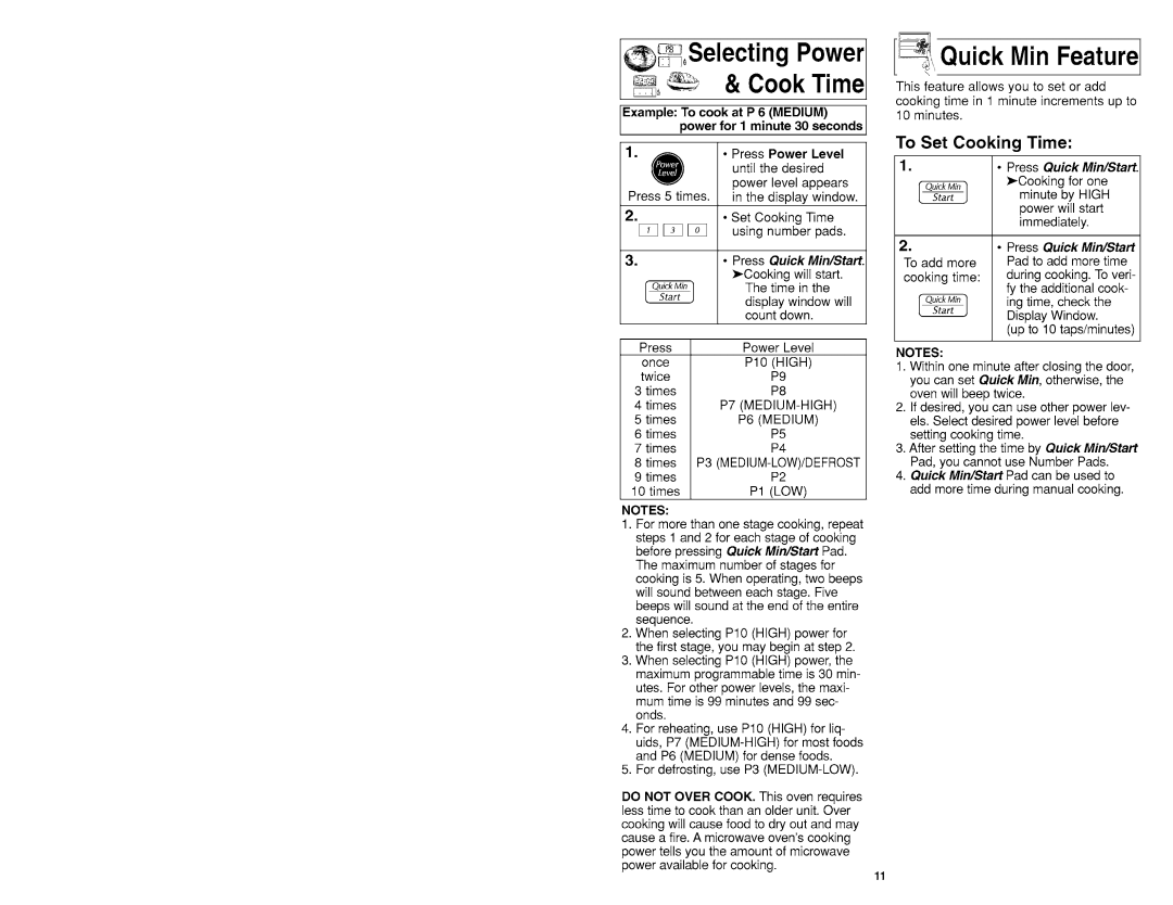 Panasonic NN-MX26 manual 