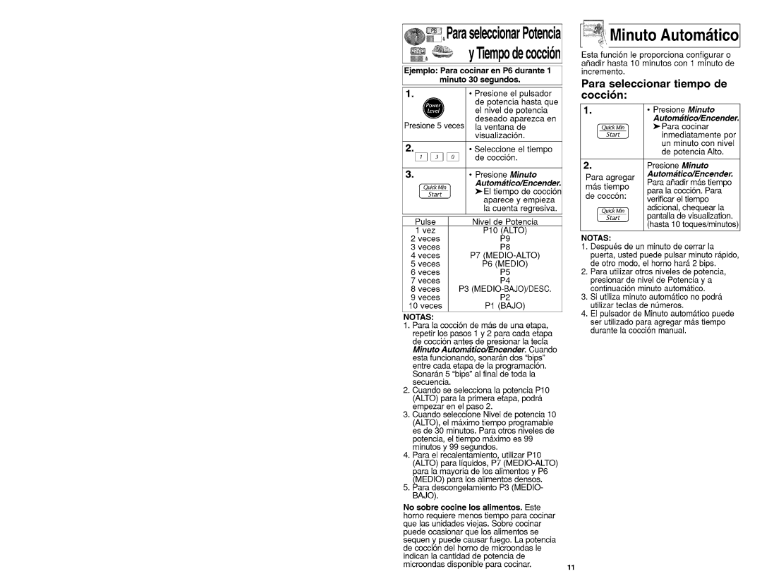 Panasonic NN-MX26 manual 